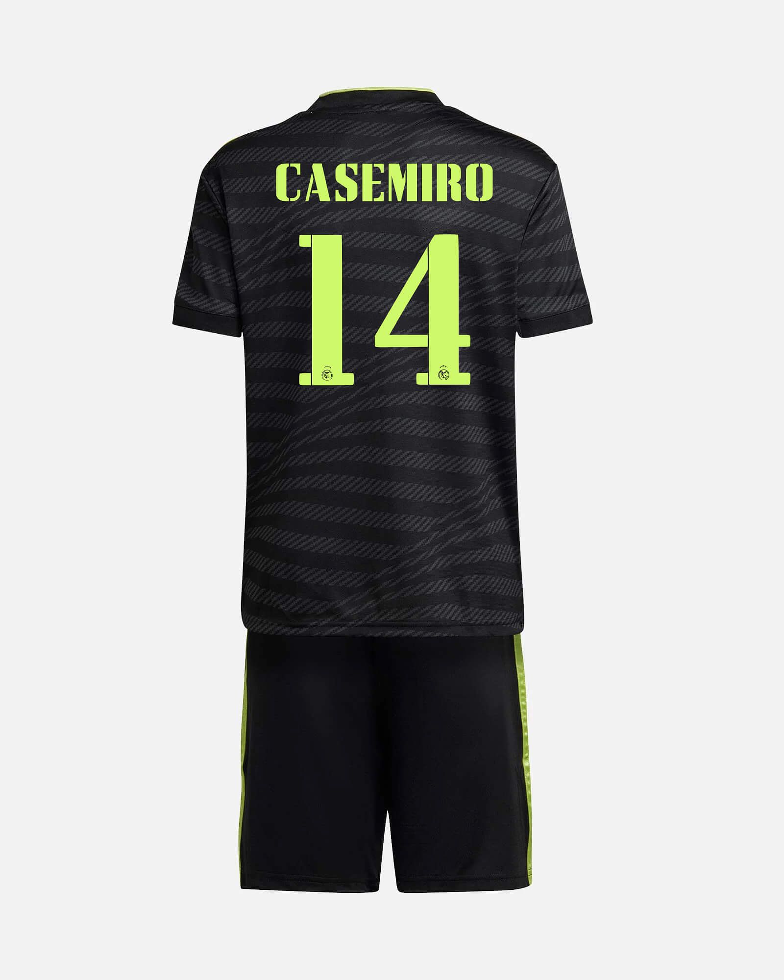 Conjunto 3ª Real Madrid 2022/2023 Casemiro - Fútbol Factory