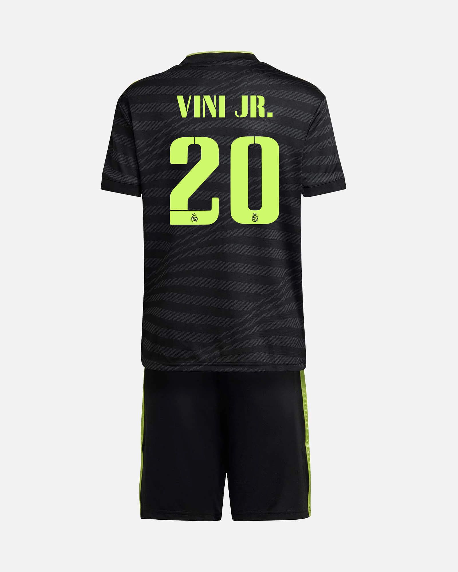 Conjunto 3ª Real Madrid 2022/2023 Vini JR. - Fútbol Factory