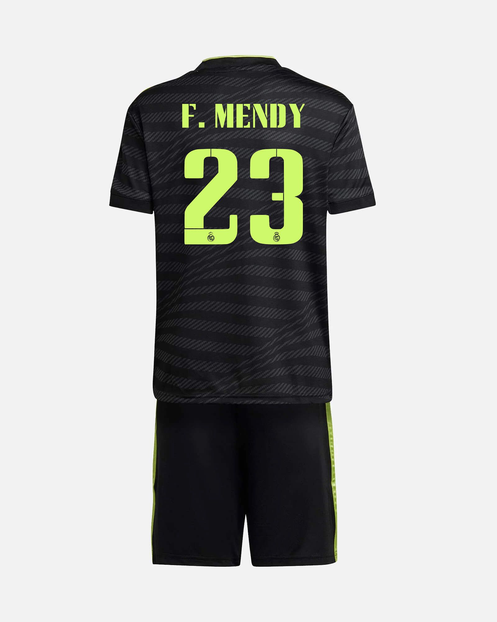 Conjunto 3ª Real Madrid 2022/2023 F. Mendy - Fútbol Factory