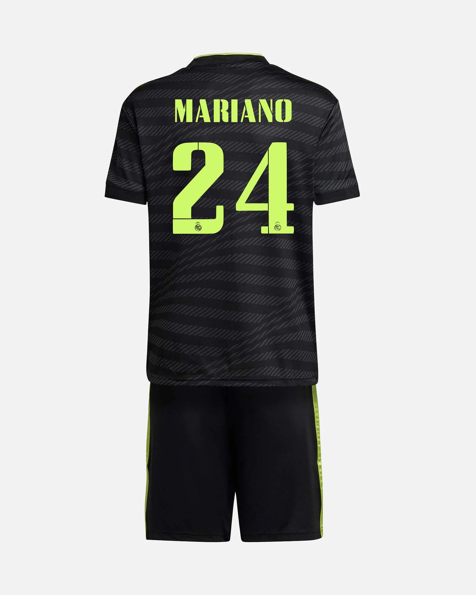 Conjunto 3ª Real Madrid 2022/2023 Mariano - Fútbol Factory