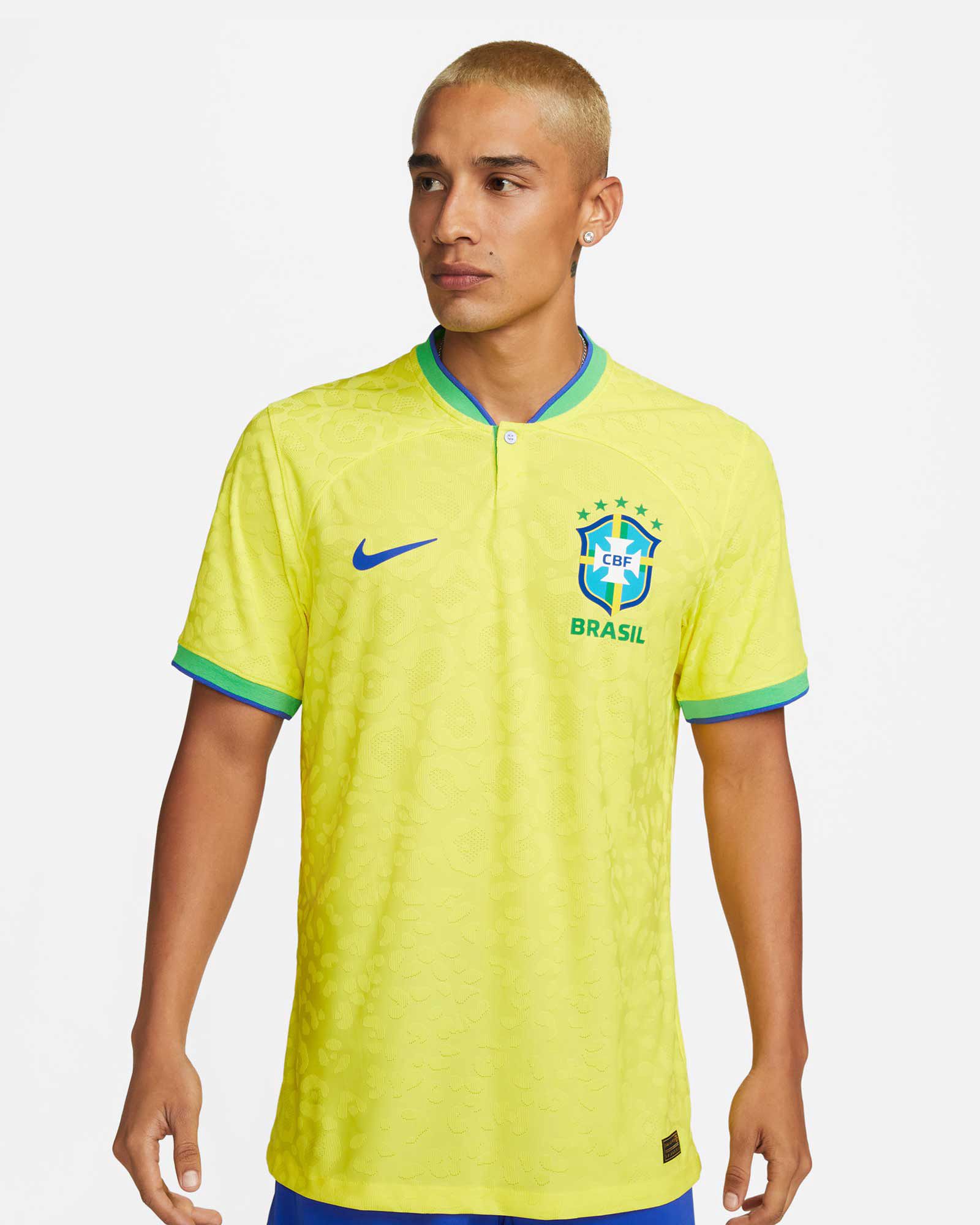Camiseta 1ª Brasil 2022/2023 Match - Fútbol Factory