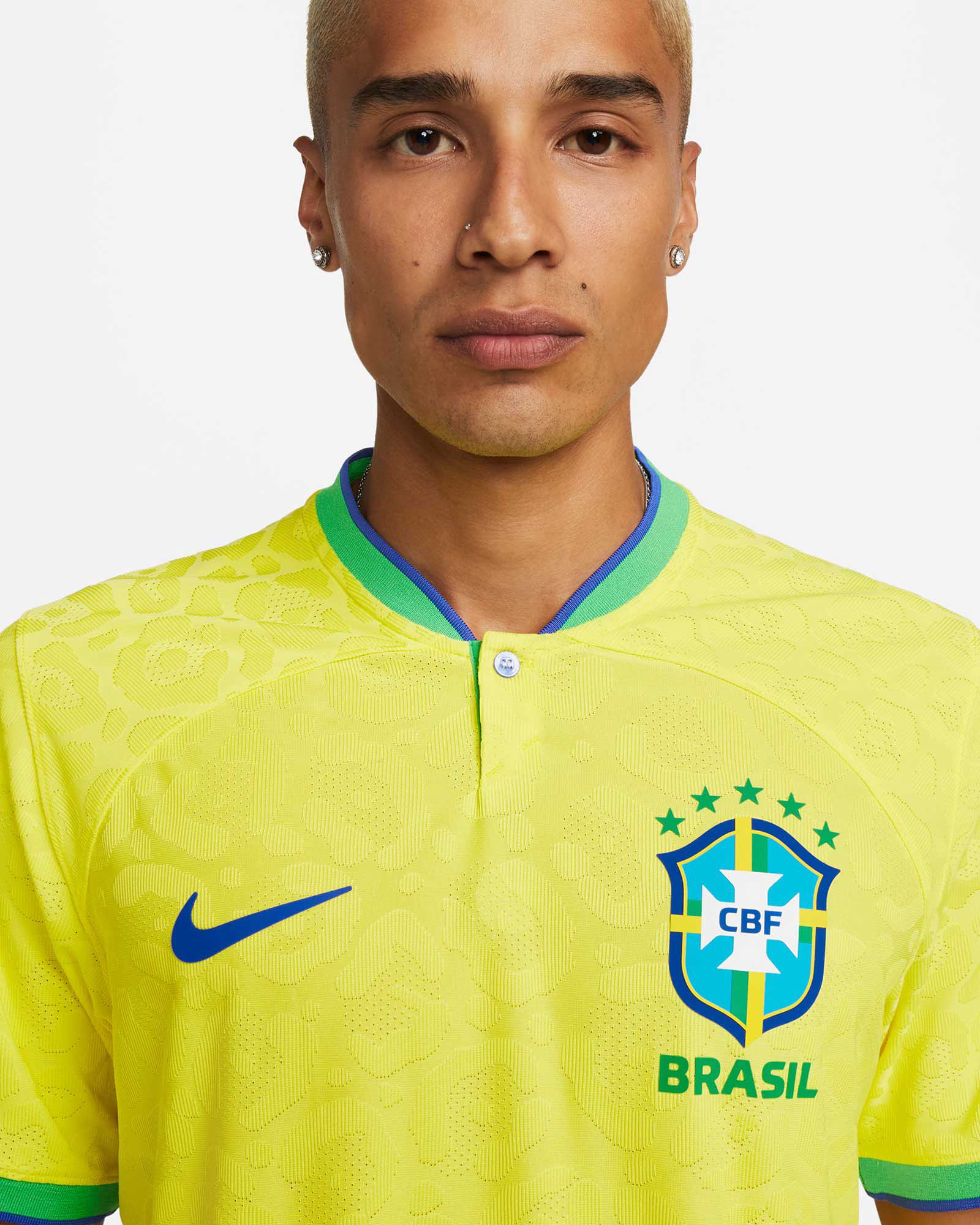 Camiseta 1ª Brasil 2022/2023 Match - Fútbol Factory