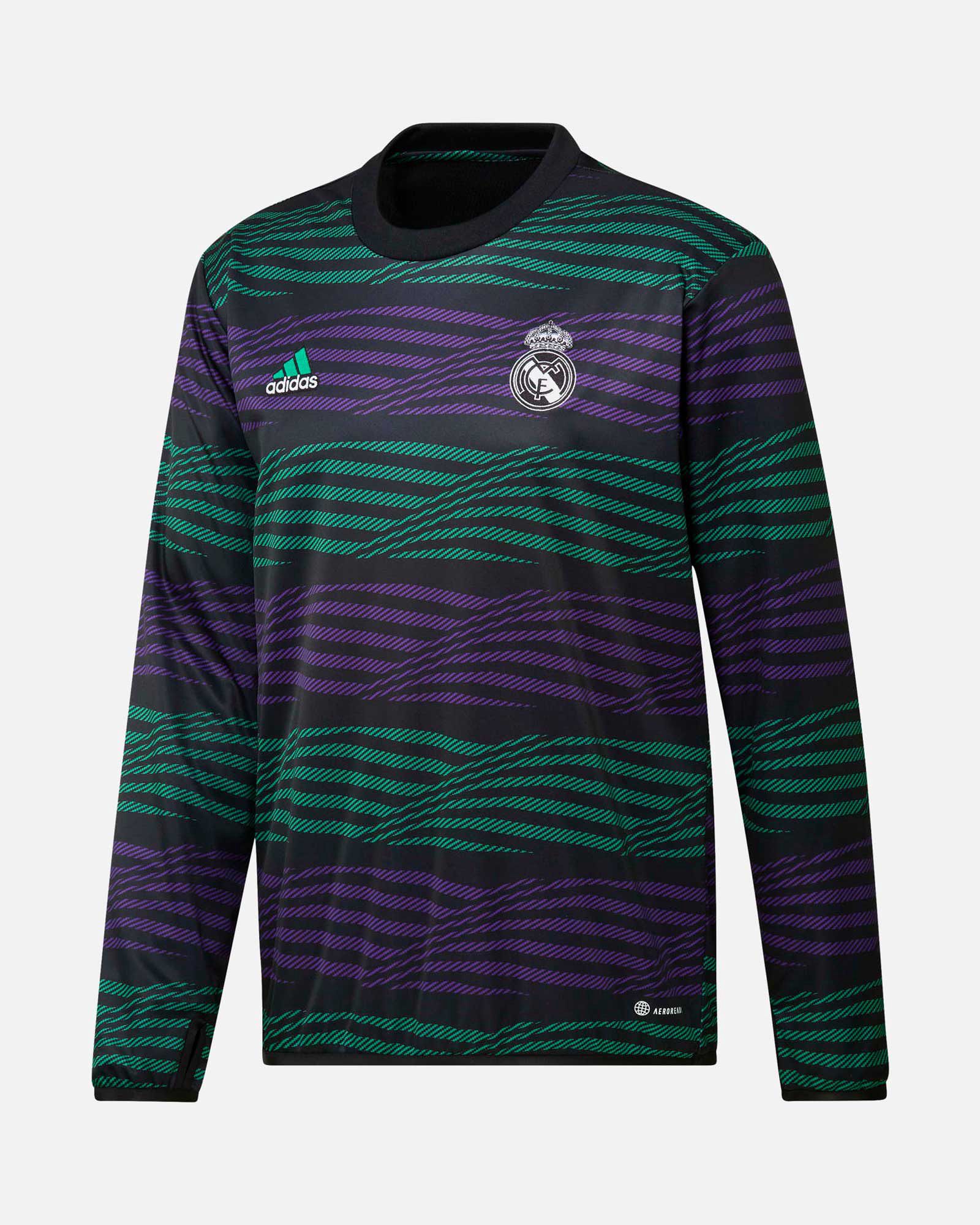 Sudadera Real Madrid 2022/2023 Prematch Warm Top - Fútbol Factory