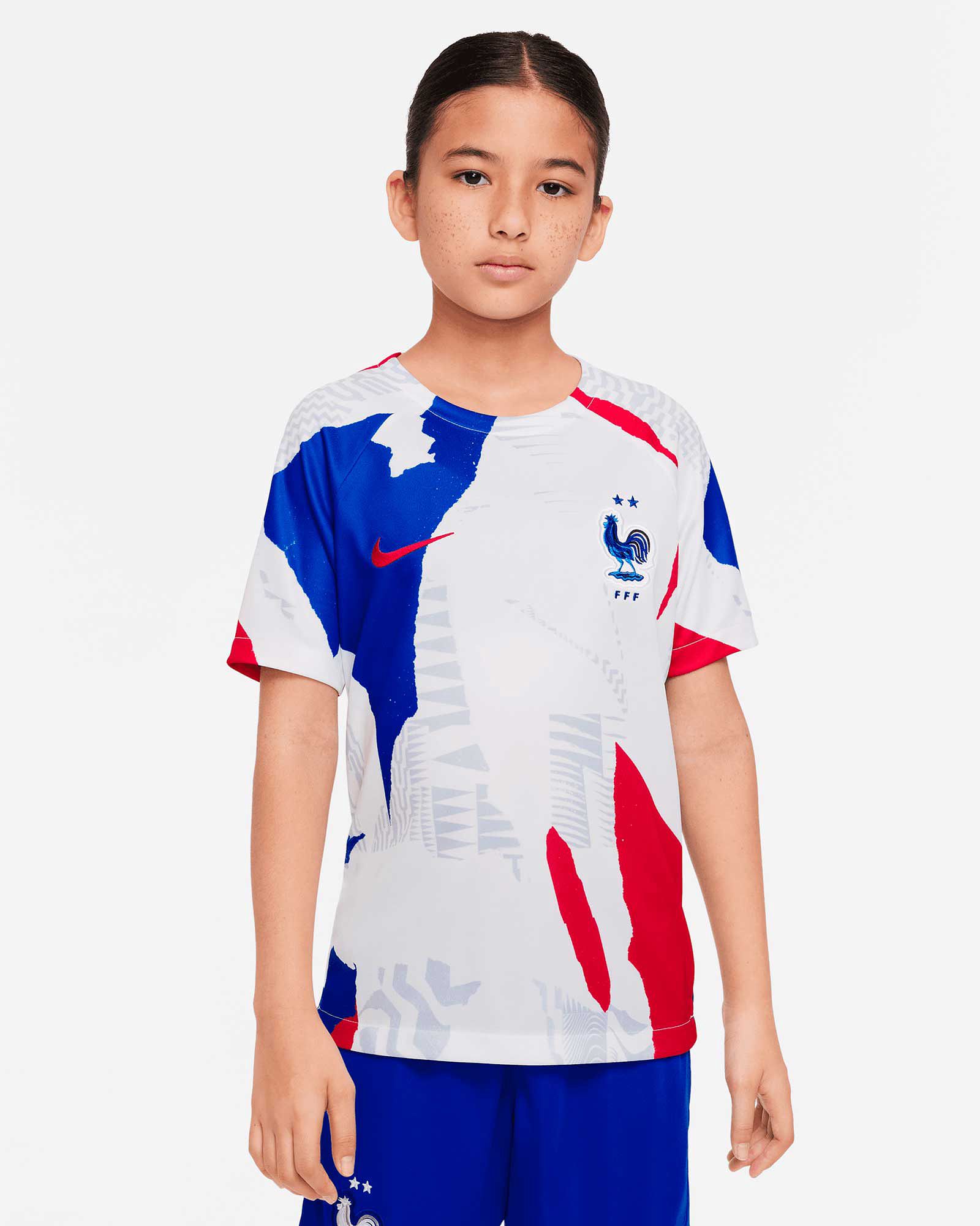 Camiseta Francia 2022/2023 Prematch - Fútbol Factory