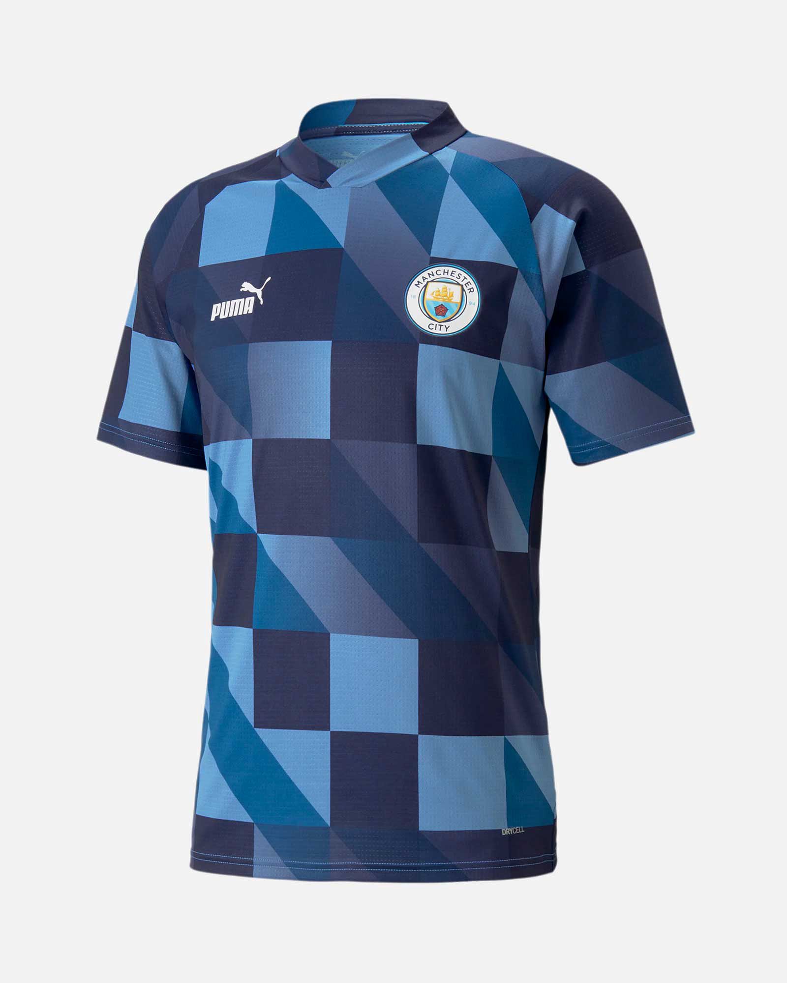Camiseta Manchester City 2022/2023 Prematch - Fútbol Factory