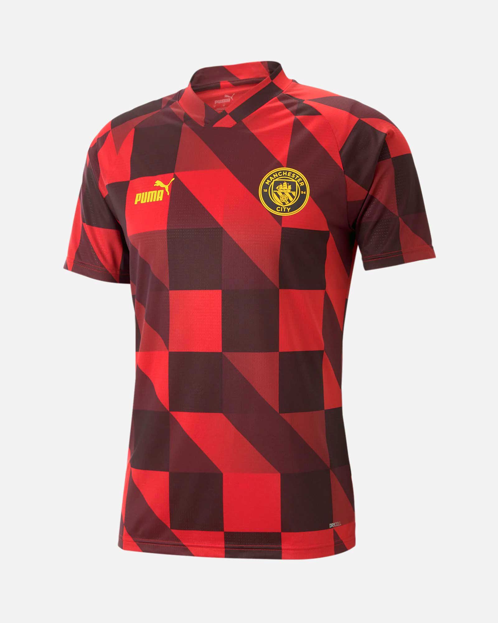 Camiseta Manchester City 2022/2023 Prematch - Fútbol Factory