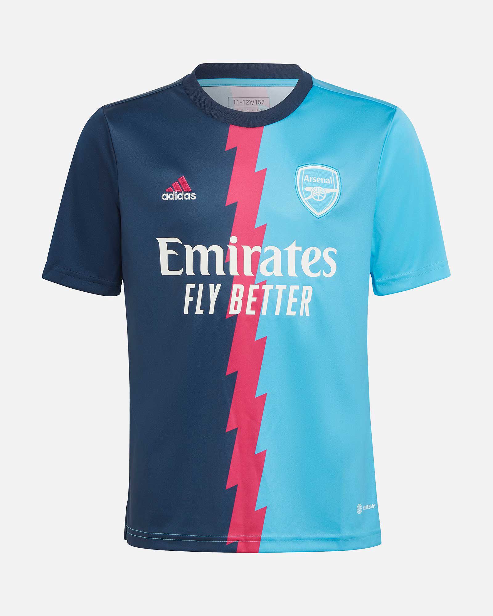Camiseta Arsenal FC 2022/2023 Prematch - Fútbol Factory