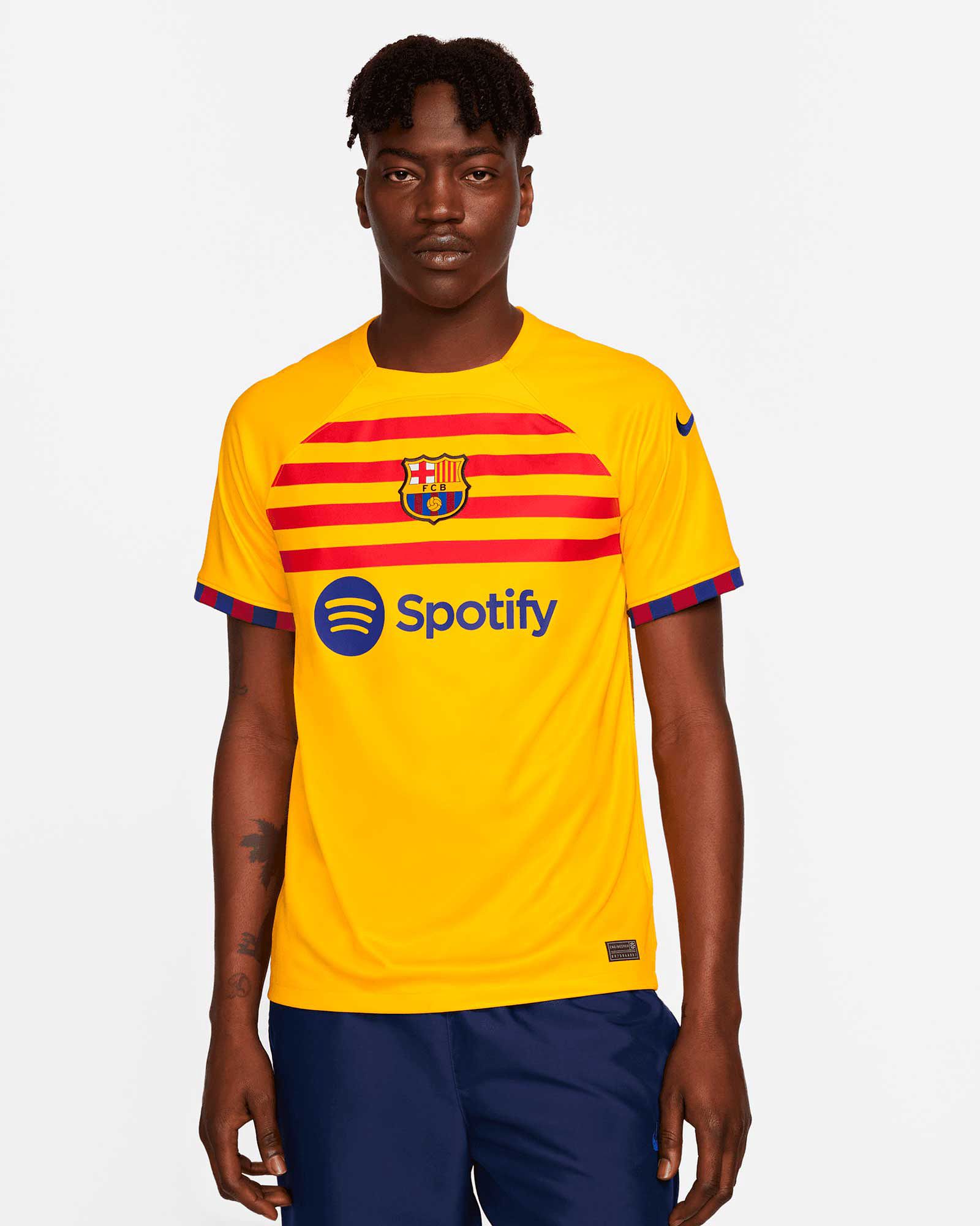 Camiseta amarilla fcb online