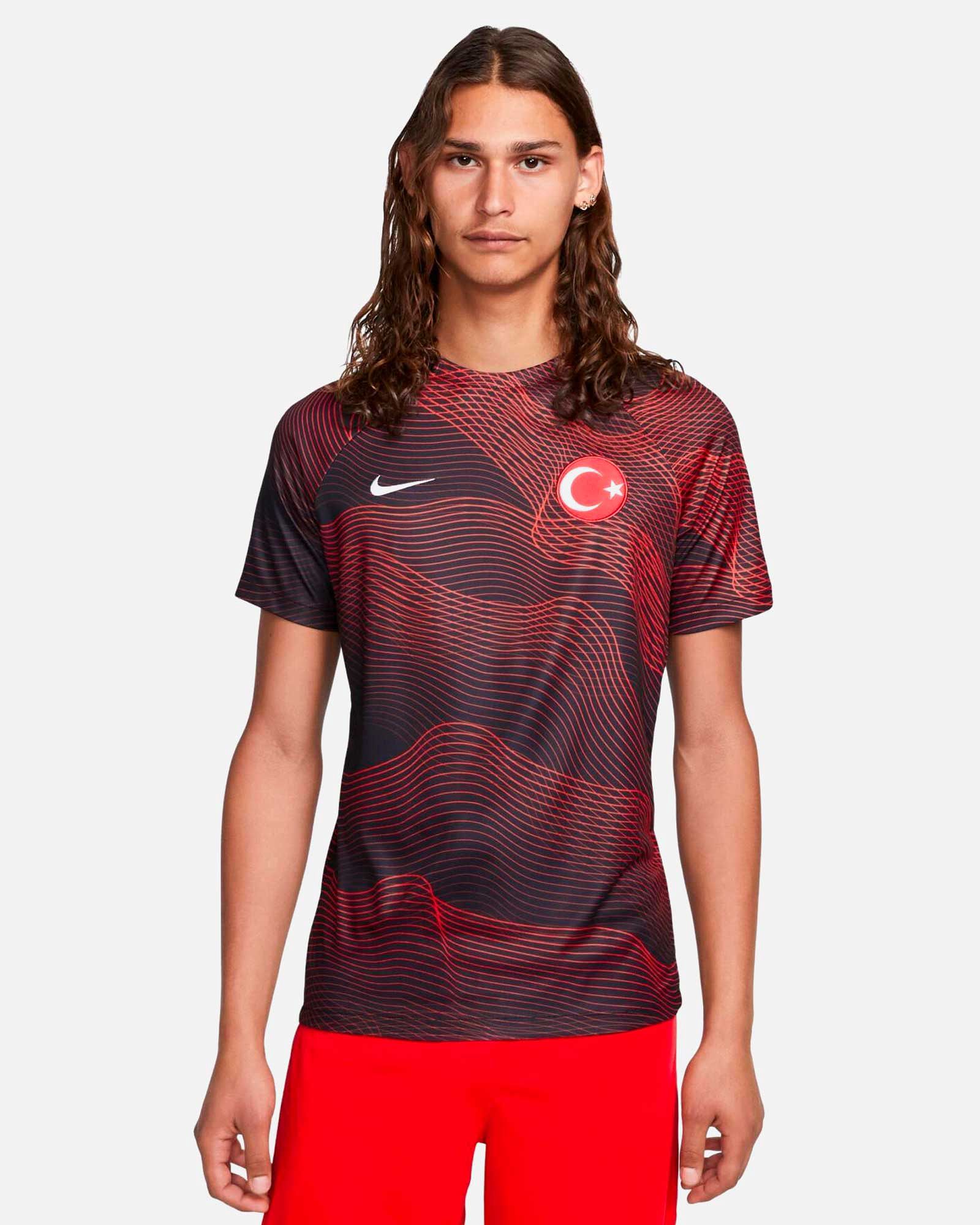 Camiseta Turquía 2022/2023 Prematch - Fútbol Factory