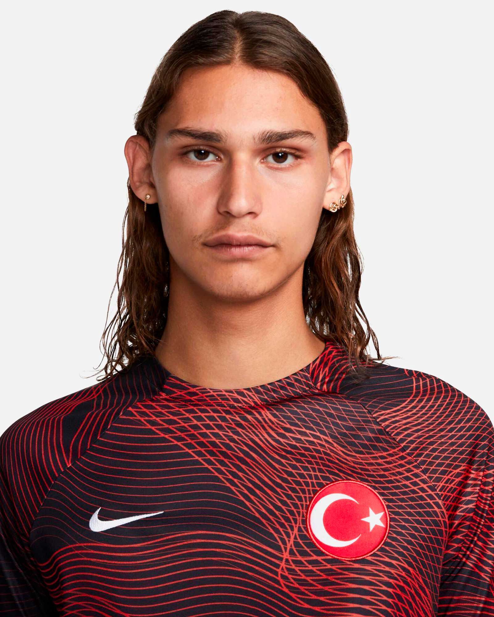 Camiseta Turquía 2022/2023 Prematch - Fútbol Factory