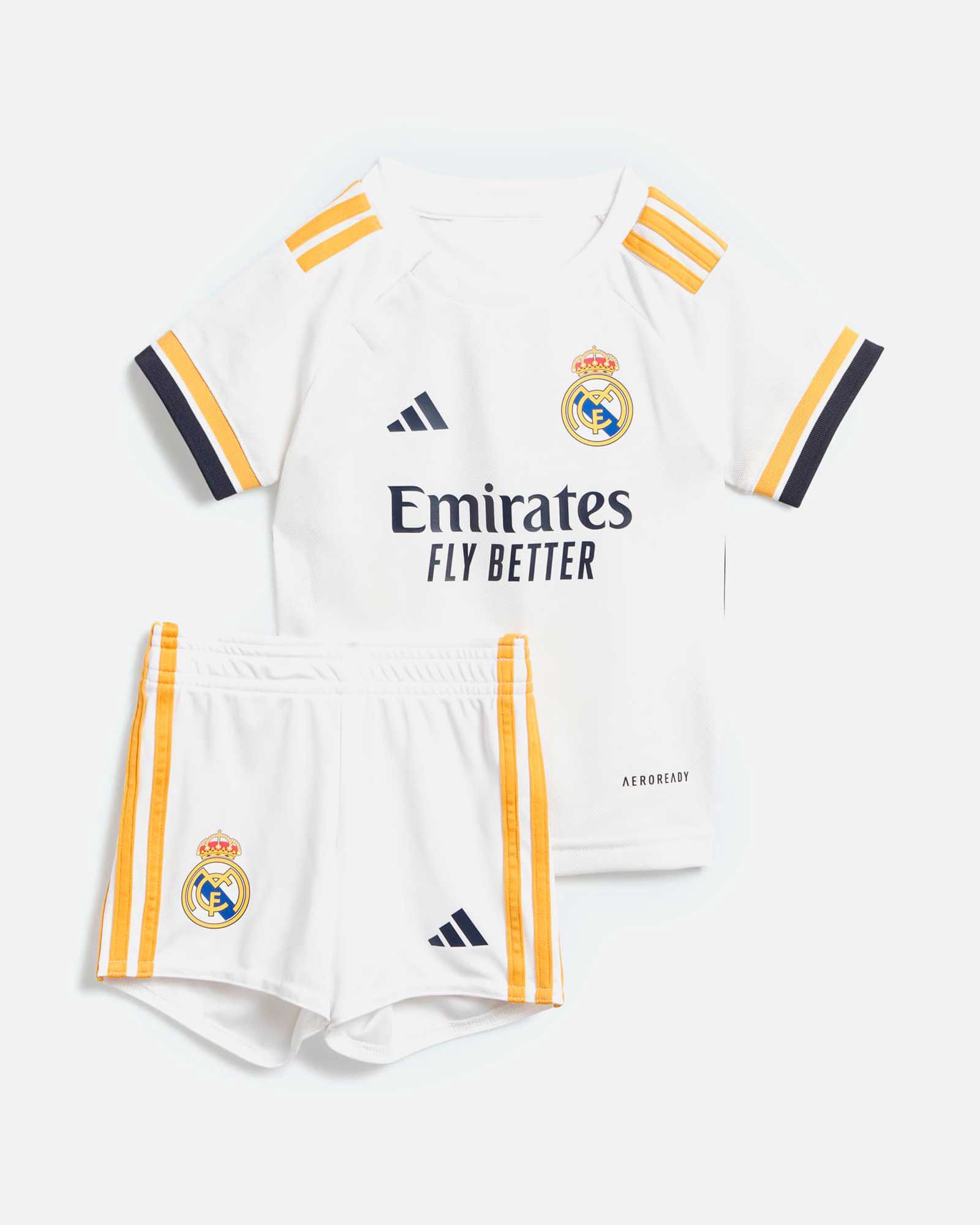 Mini conjunto 1ª Real Madrid 2023/2024 - Fútbol Factory