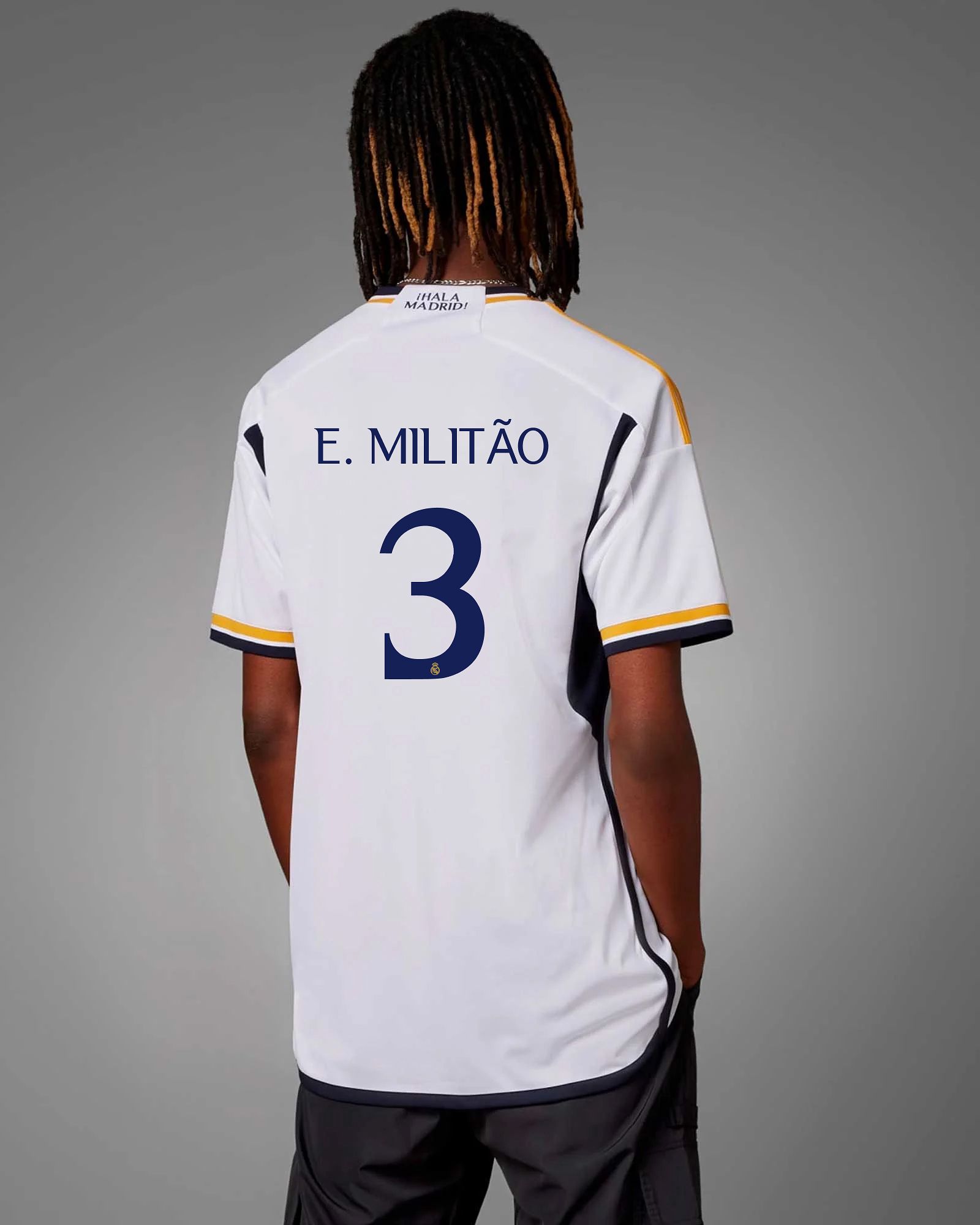 Camiseta 1ª Real Madrid 2023/2024 E. Militão - Fútbol Factory