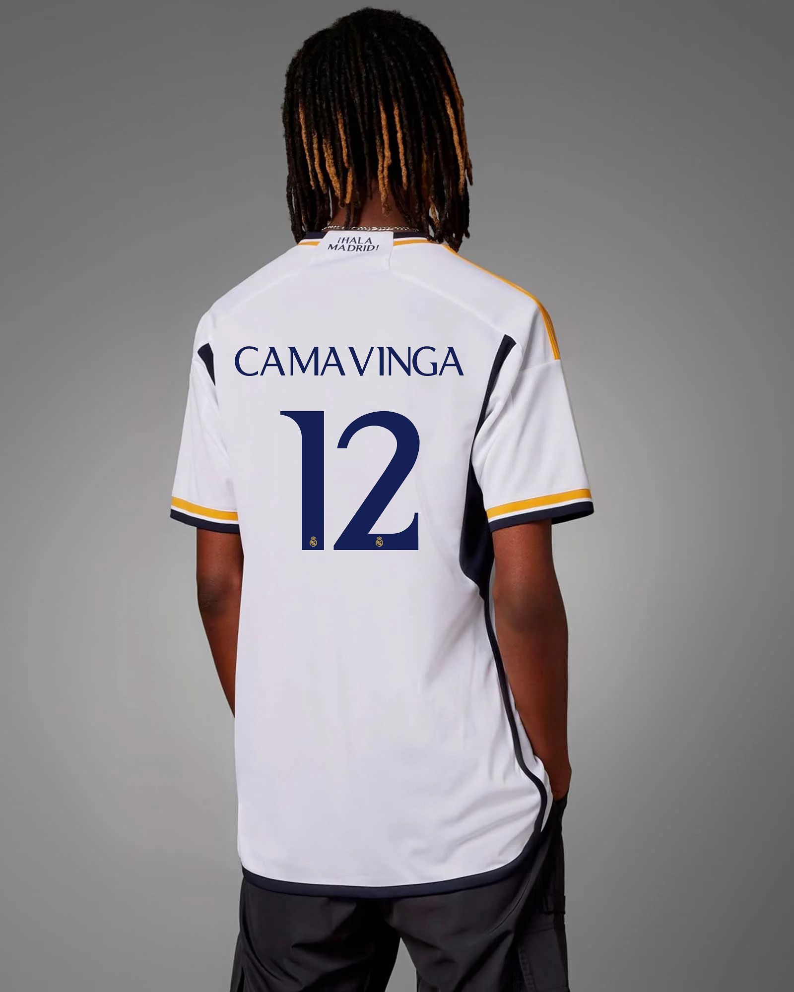 Camiseta 1ª Real Madrid 2023/2024 Camavinga - Fútbol Factory