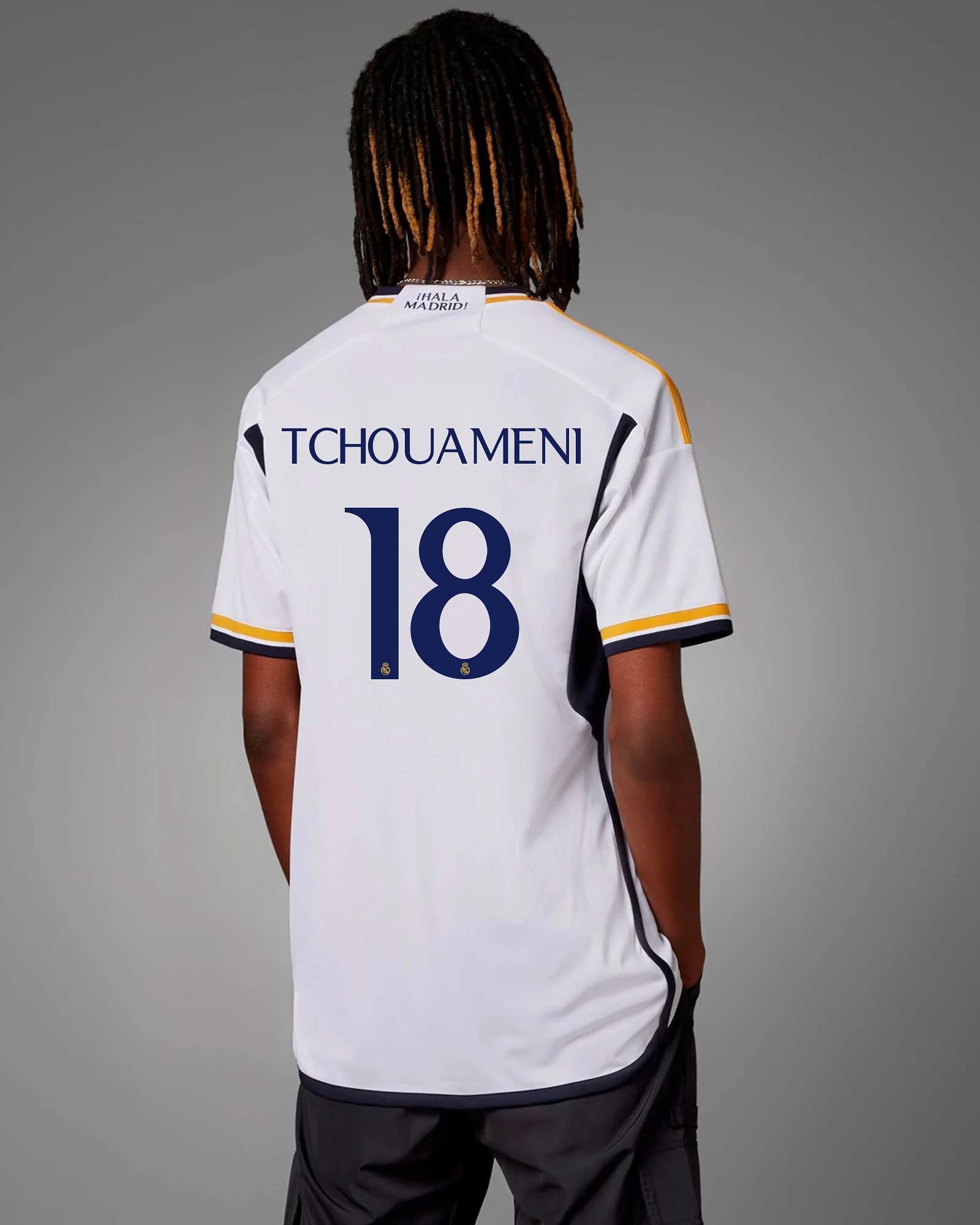 Camiseta 1ª Real Madrid 2023/2024 Tchouameni - Fútbol Factory