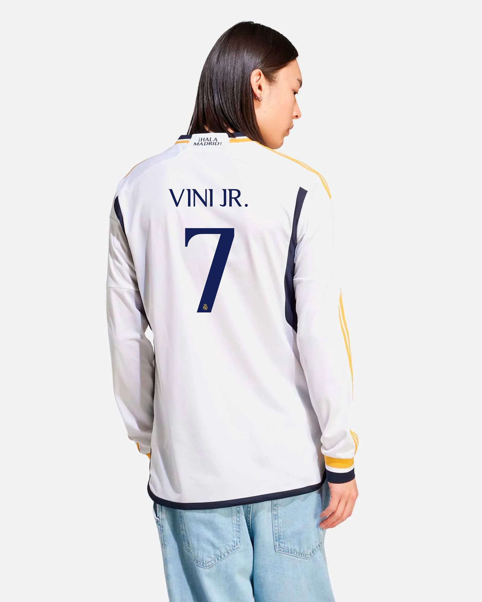 Camiseta 1ª Real Madrid 2023/2024 LS Vini Jr. - Fútbol Factory