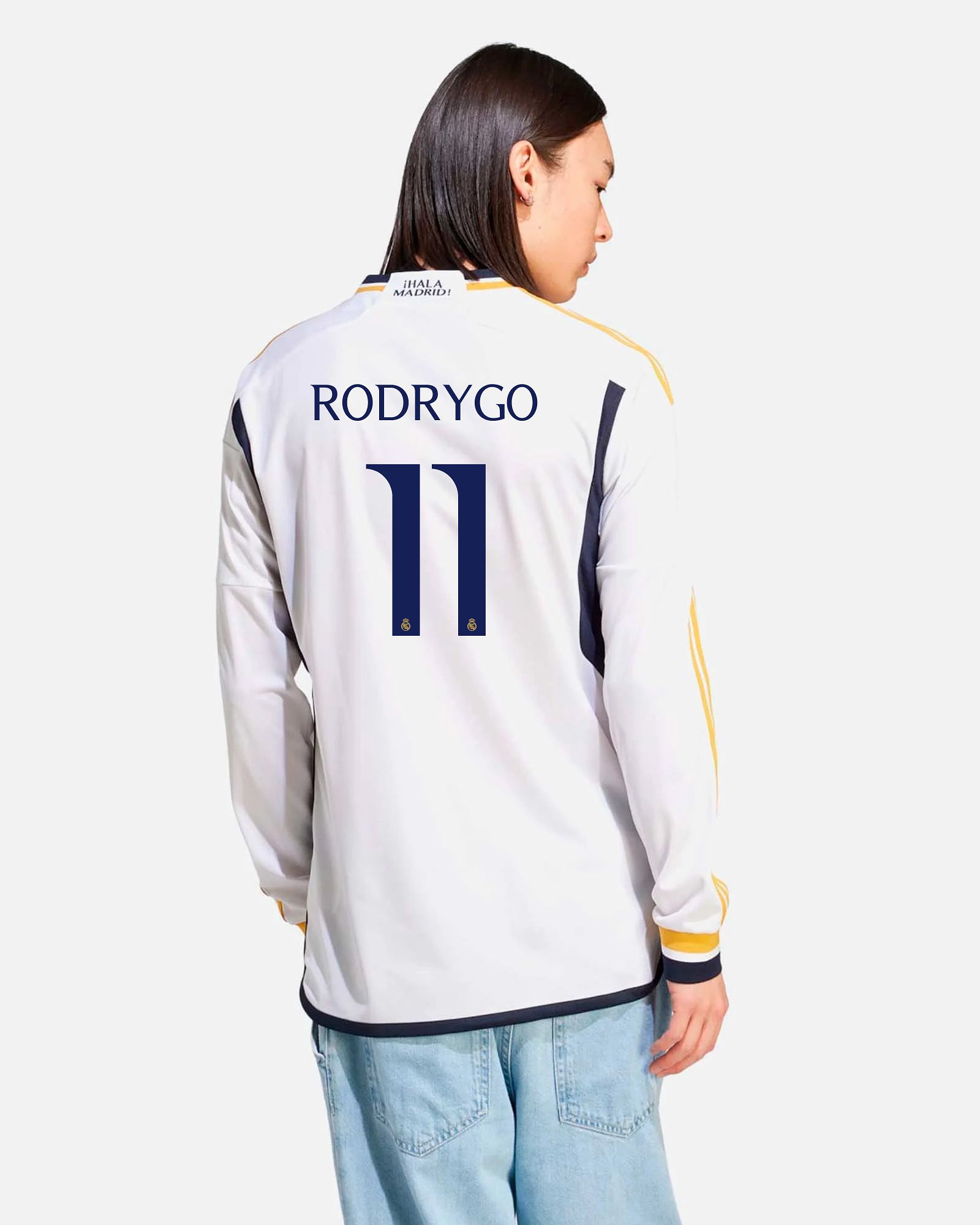 Camiseta 1ª Real Madrid 2023/2024 LS Rodrygo - Fútbol Factory