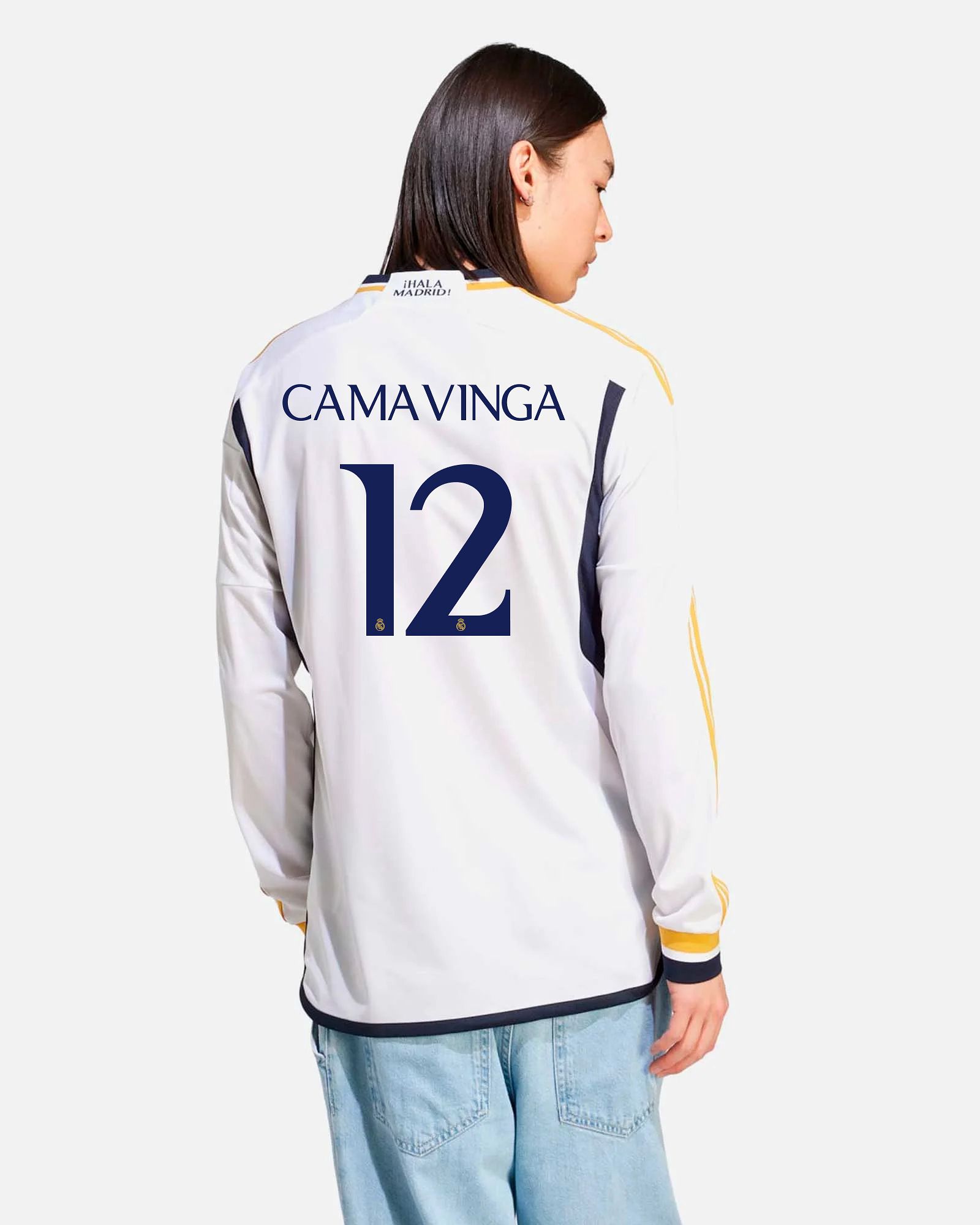 Camiseta 1ª Real Madrid 2023/2024 LS Camavinga - Fútbol Factory