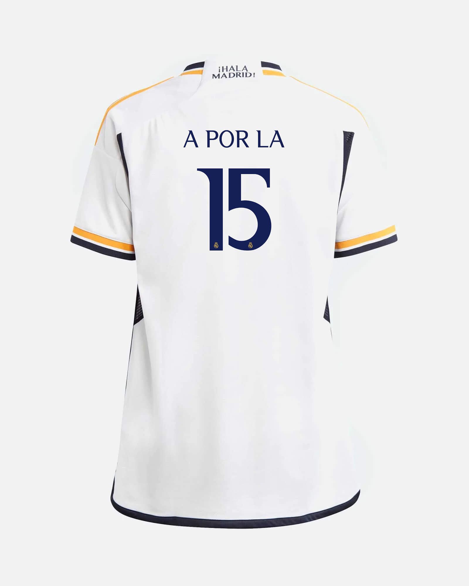 Camiseta 1ª Real Madrid 2023/2024 A POR LA 15 - Fútbol Factory