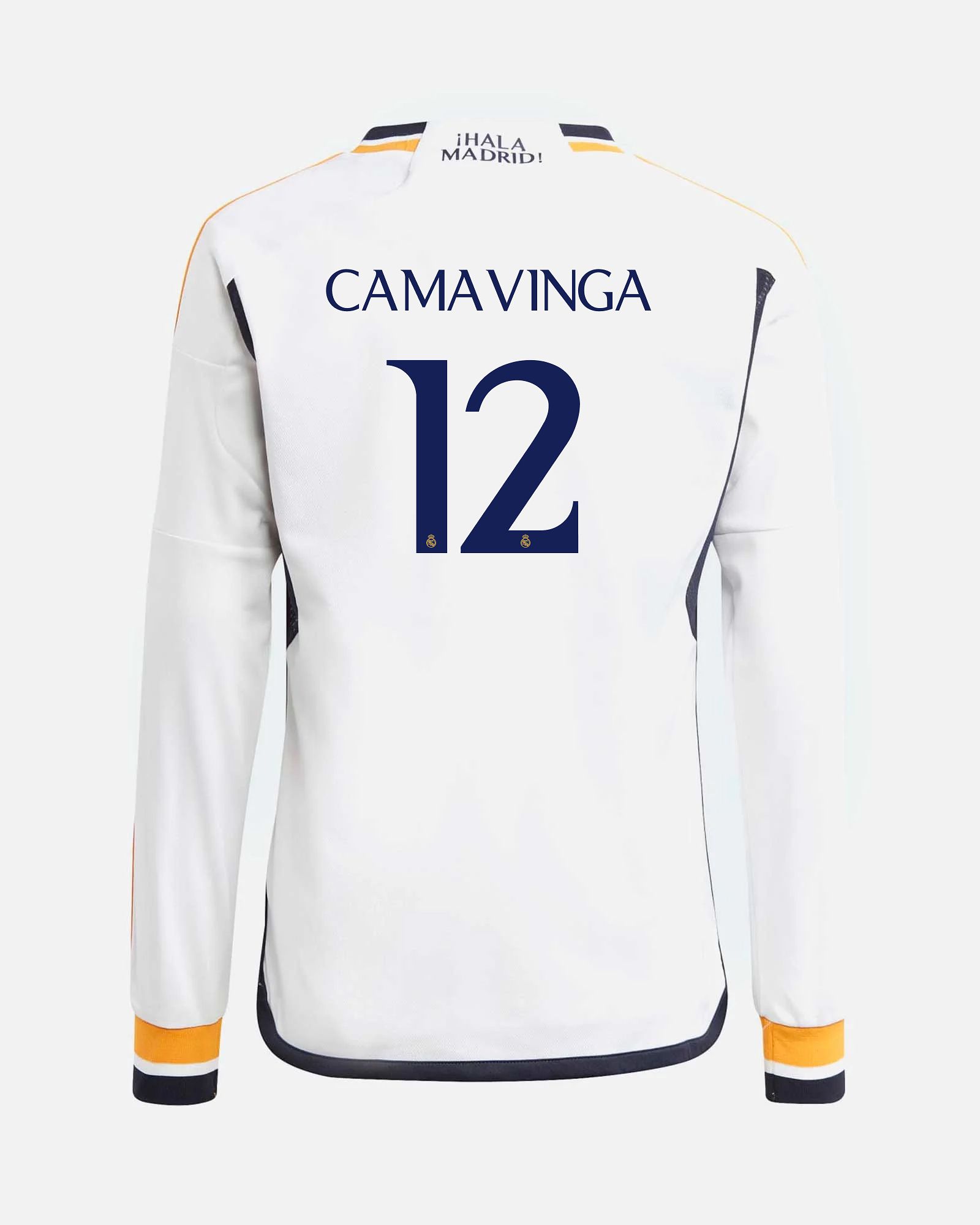 Camiseta 1ª Real Madrid 2023/2024 LS Camavinga - Fútbol Factory