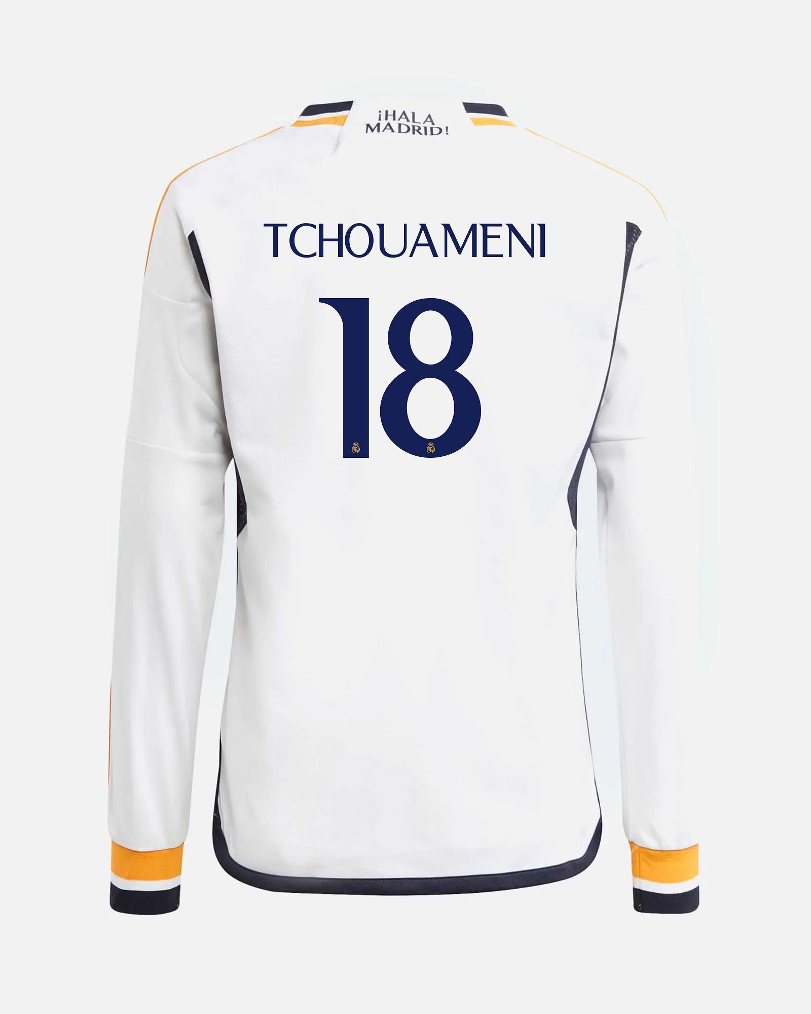 Camiseta 1ª Real Madrid 2023/2024 LS Tchouameni - Fútbol Factory