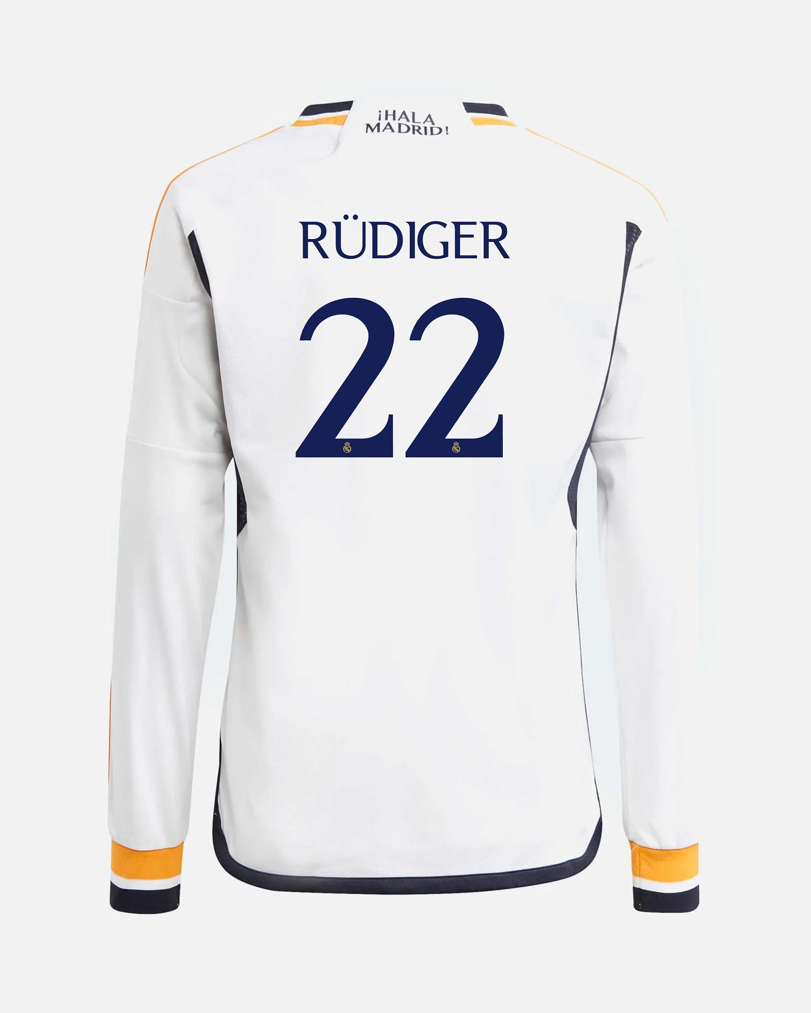 Camiseta 1ª Real Madrid 2023/2024 LS Rüdiger - Fútbol Factory