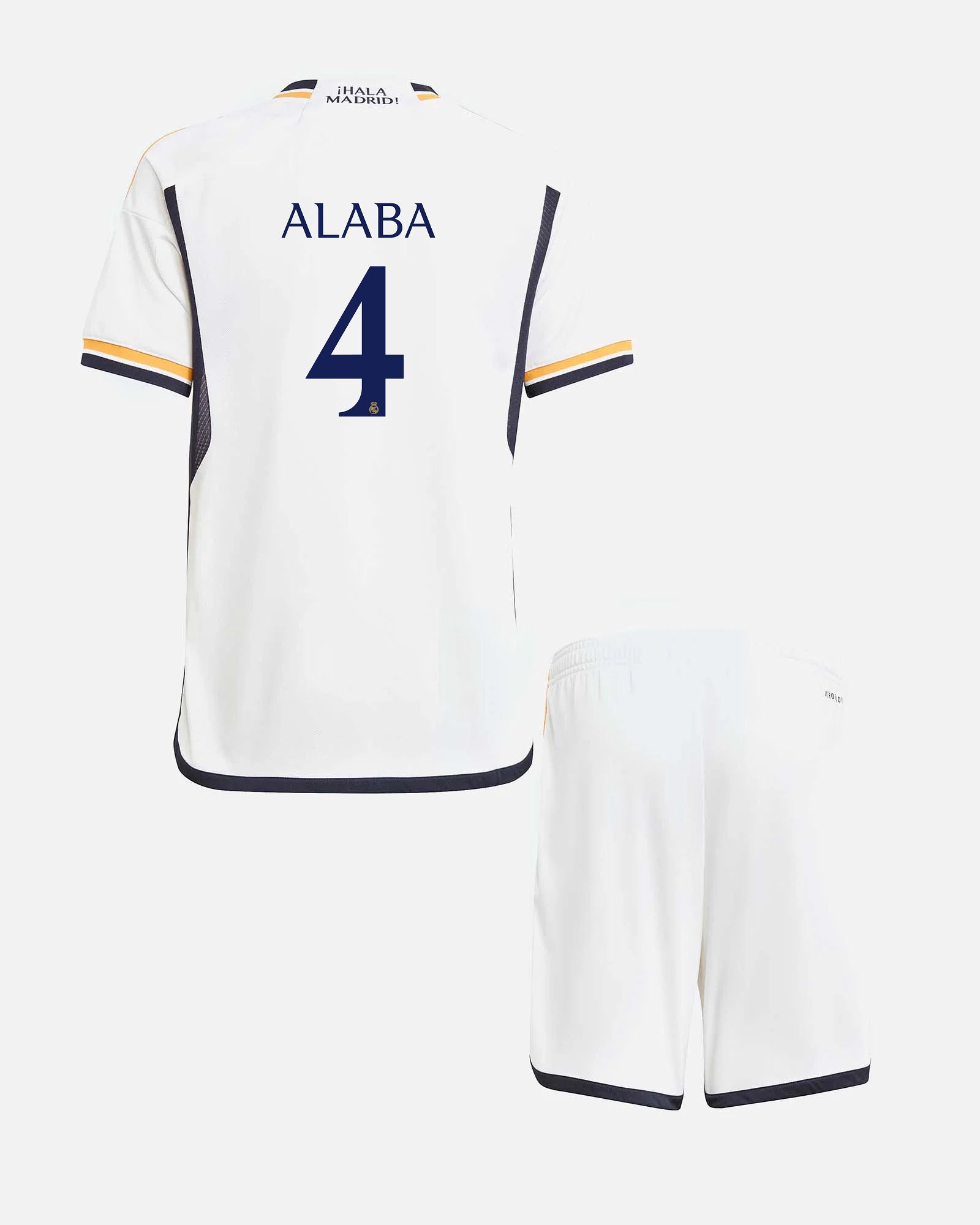 Conjunto 1ª Real Madrid 2023/2024 Alaba - Fútbol Factory