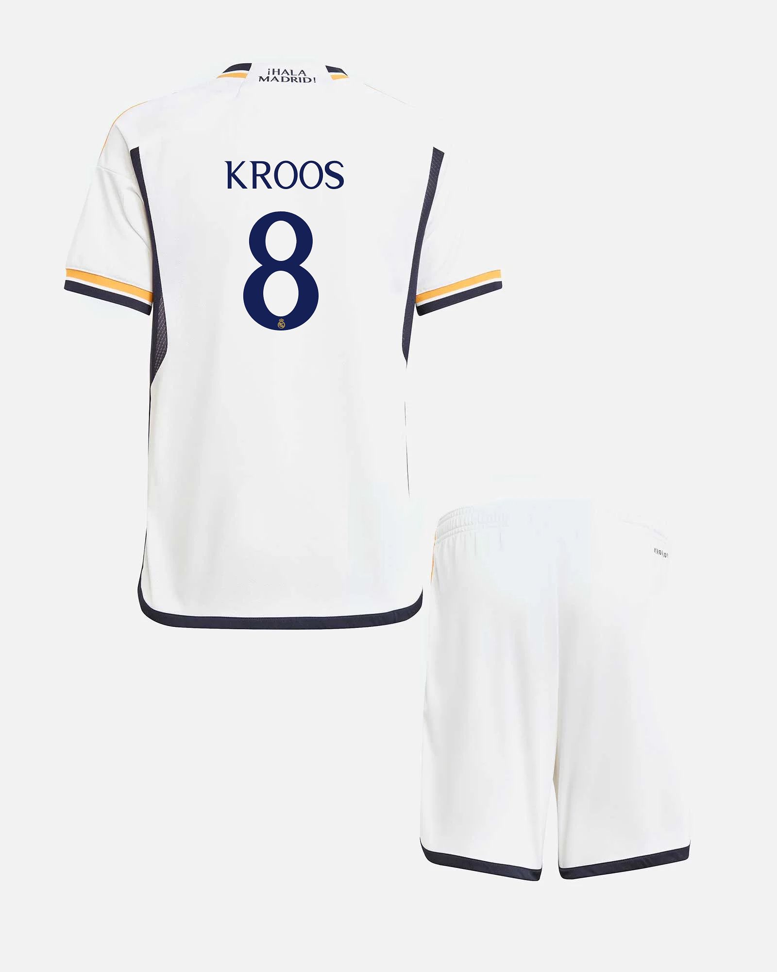 Conjunto 1ª Real Madrid 2023/2024 Kroos - Fútbol Factory