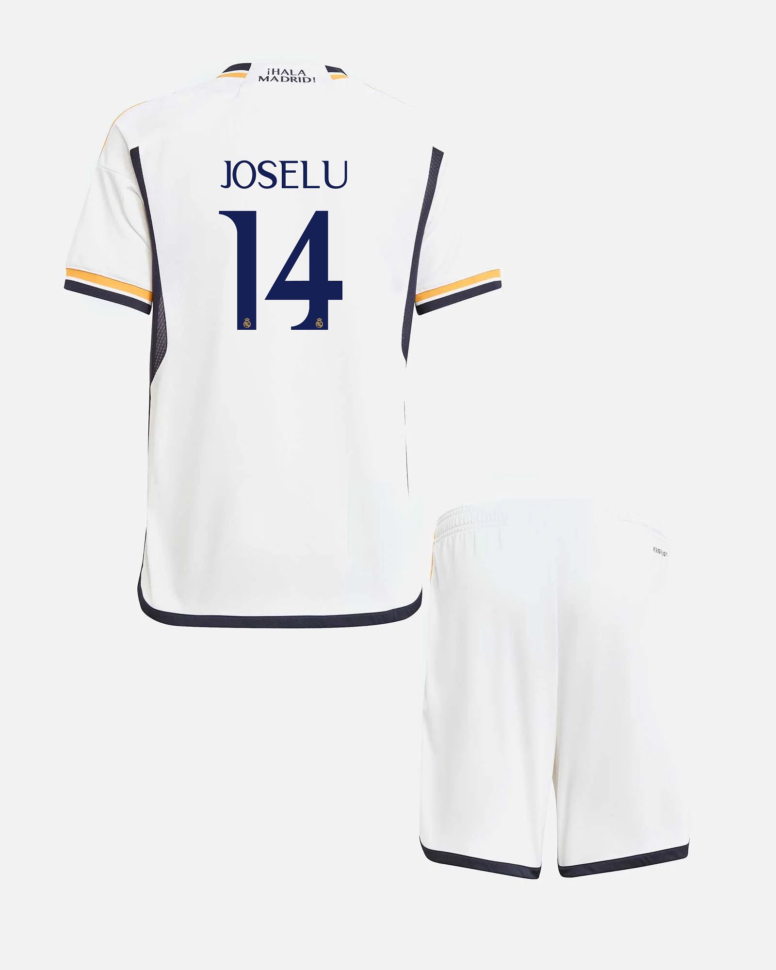 Conjunto 1ª Real Madrid 2023/2024 Joselu - Fútbol Factory