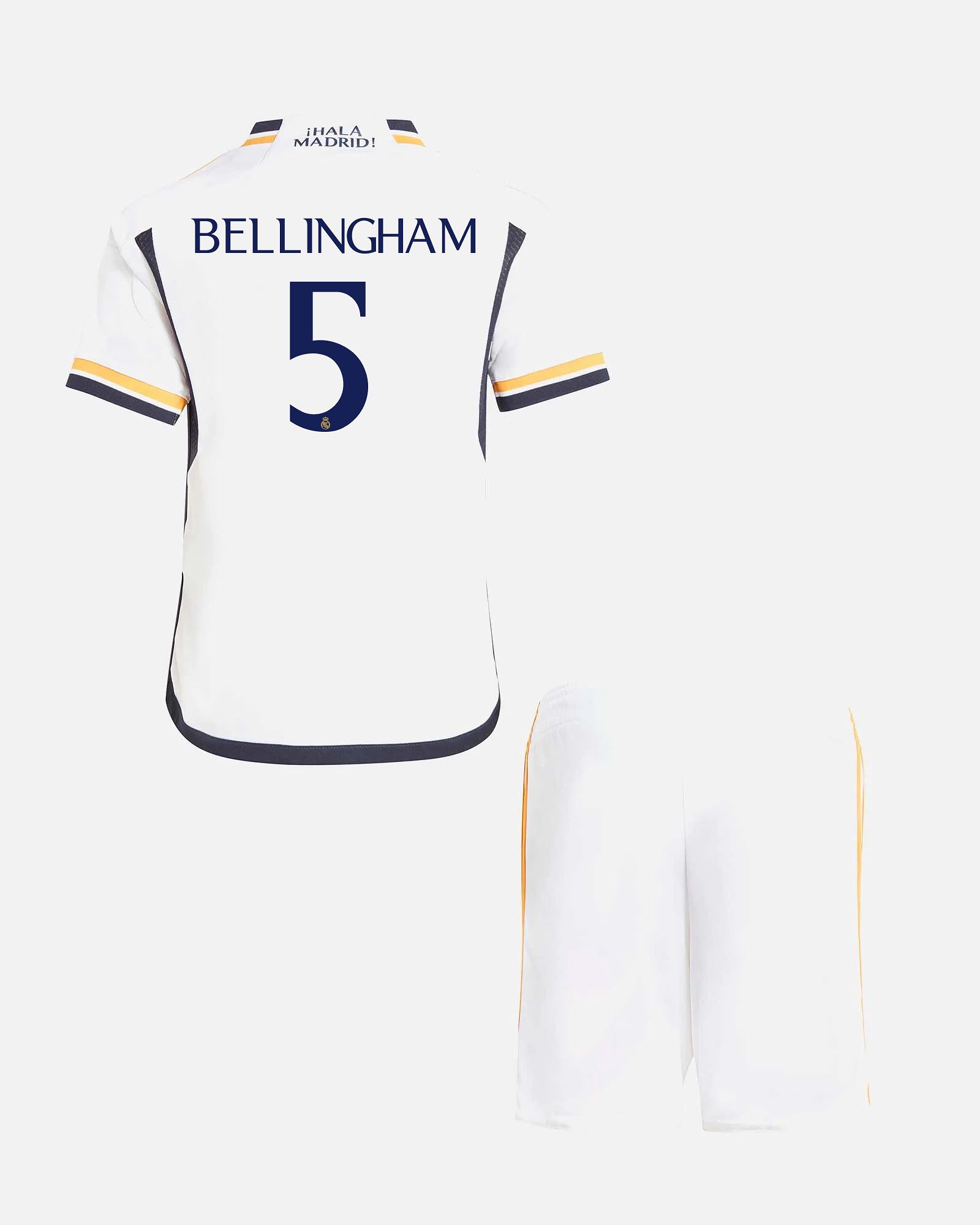 Mini conjunto 1ª Real Madrid 2023/2024 Bellingham para Niño