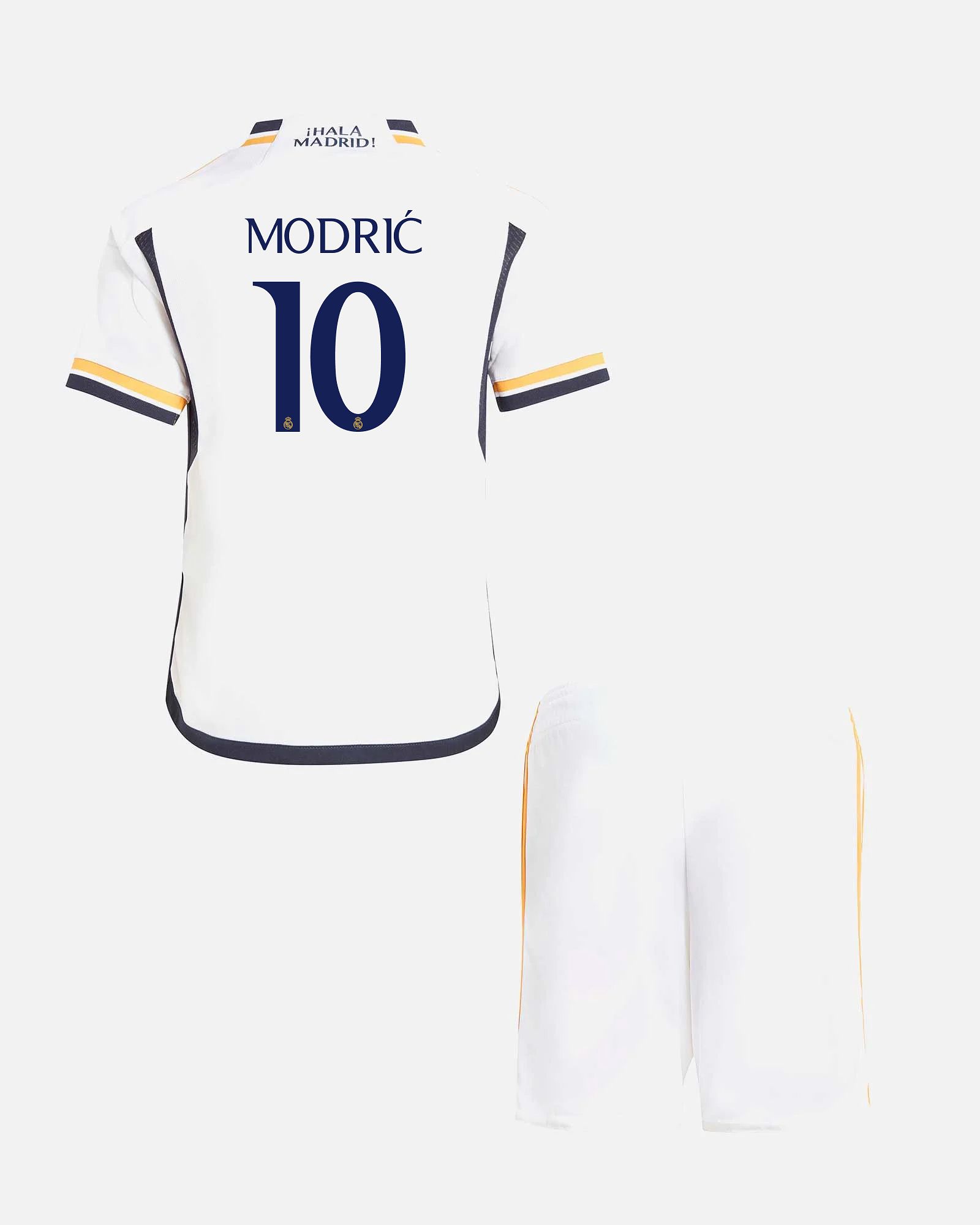 Mini conjunto 1ª Real Madrid 2023/2024 Modric - Fútbol Factory