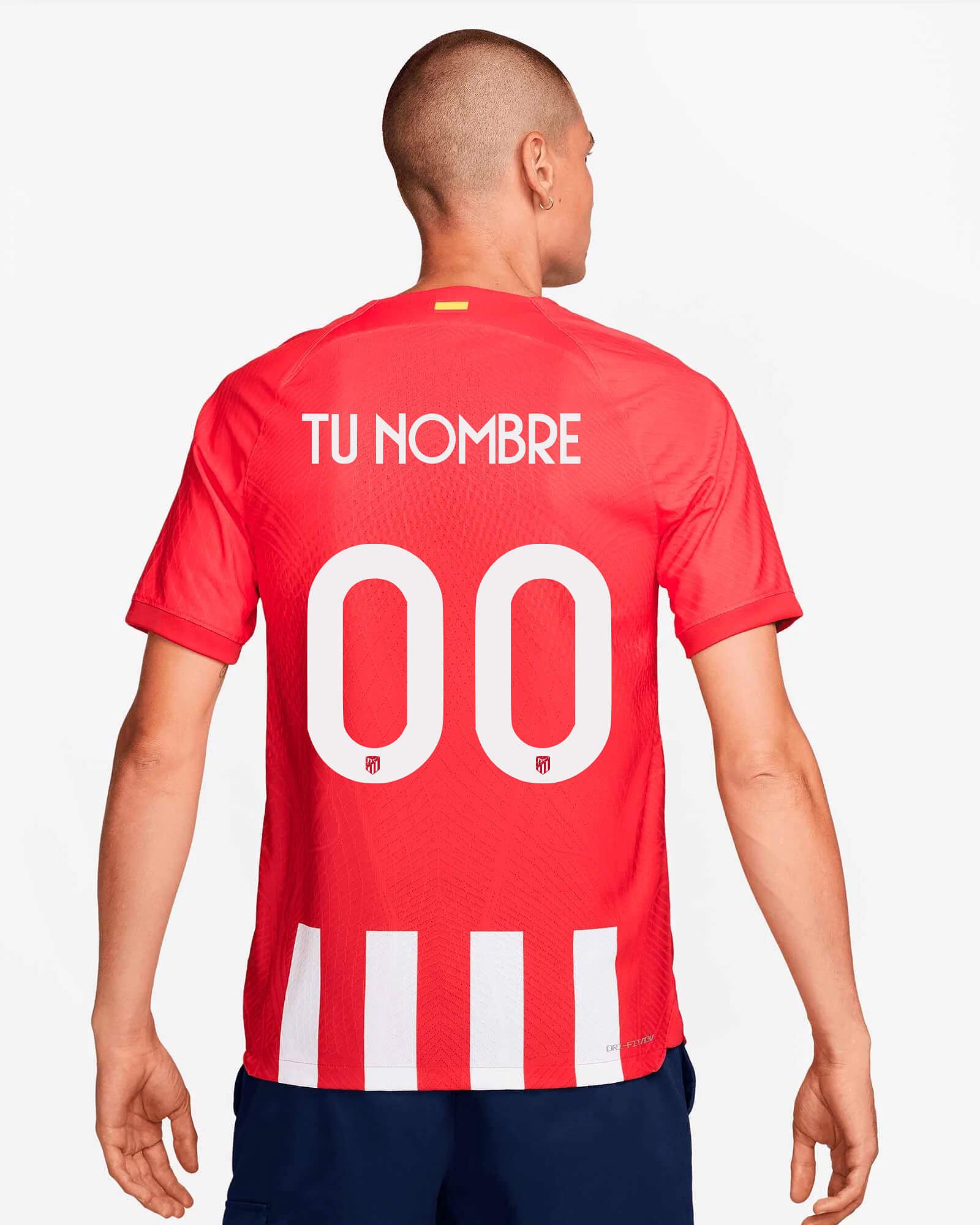 Camiseta 1ª Atlético de Madrid 2023/2024 Match Personalizado - Fútbol Factory