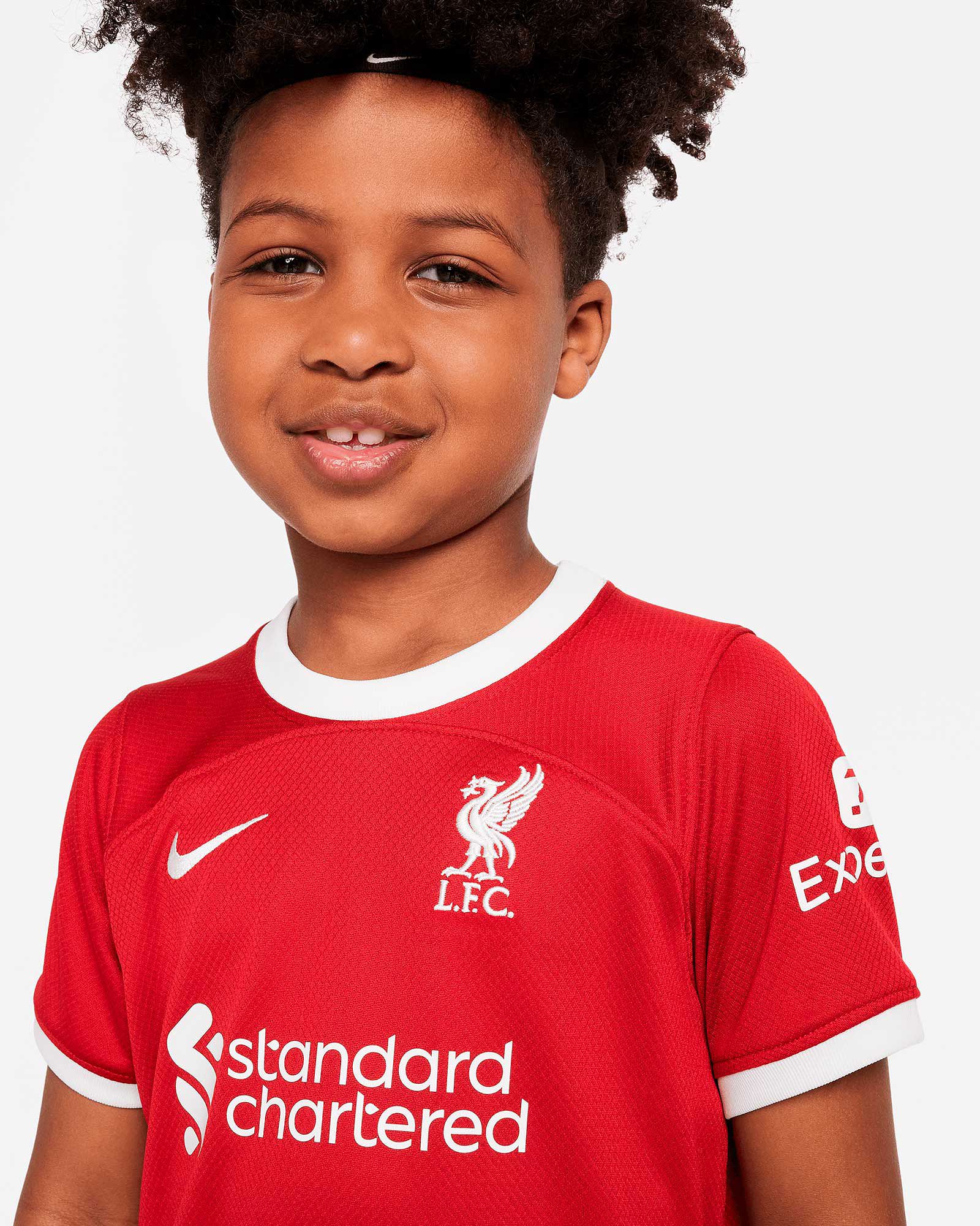 Mini conjunto 1ª Liverpool FC 2023/2024 - Fútbol Factory