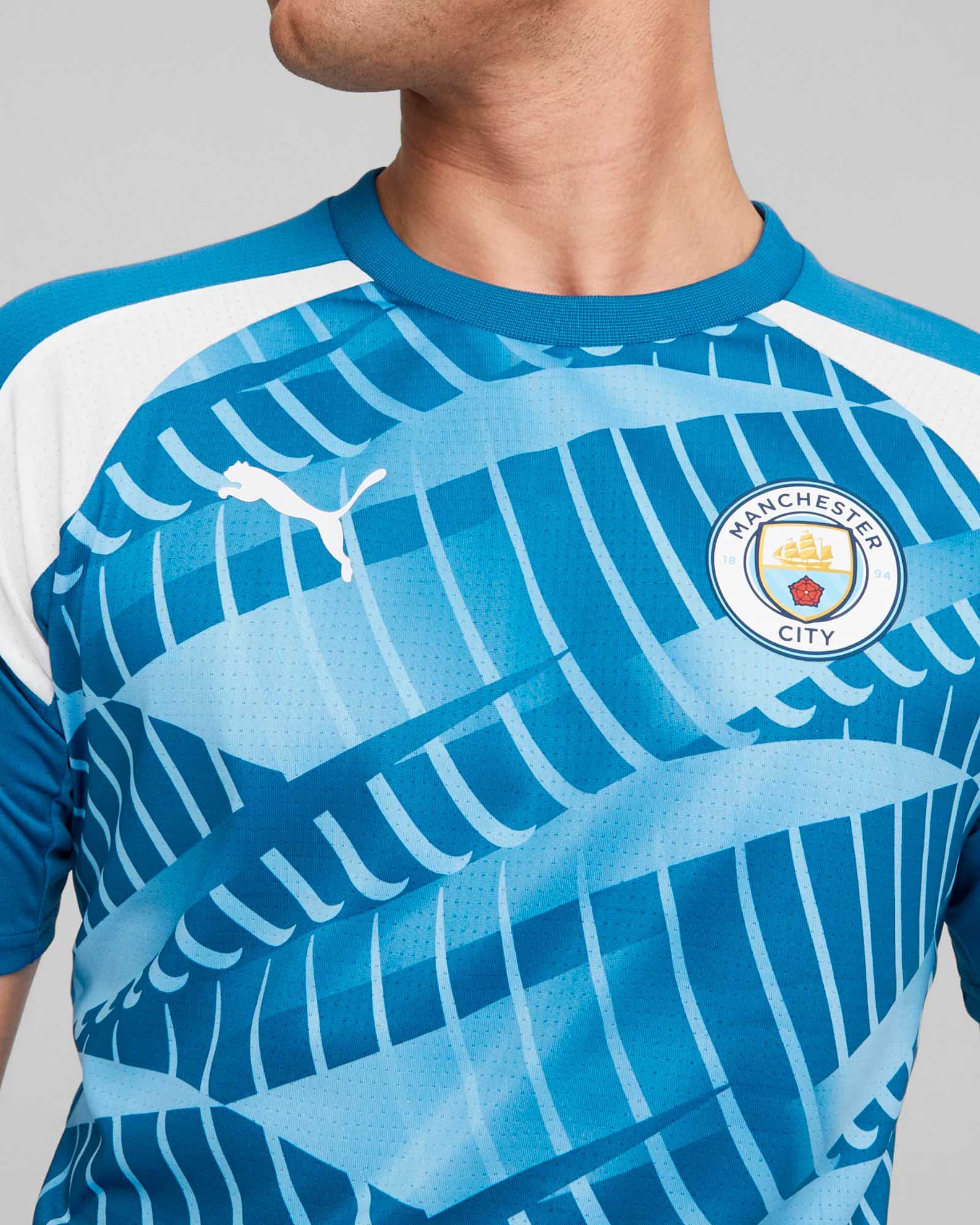 Camiseta Manchester City 2023/2024 Prematch  - Fútbol Factory