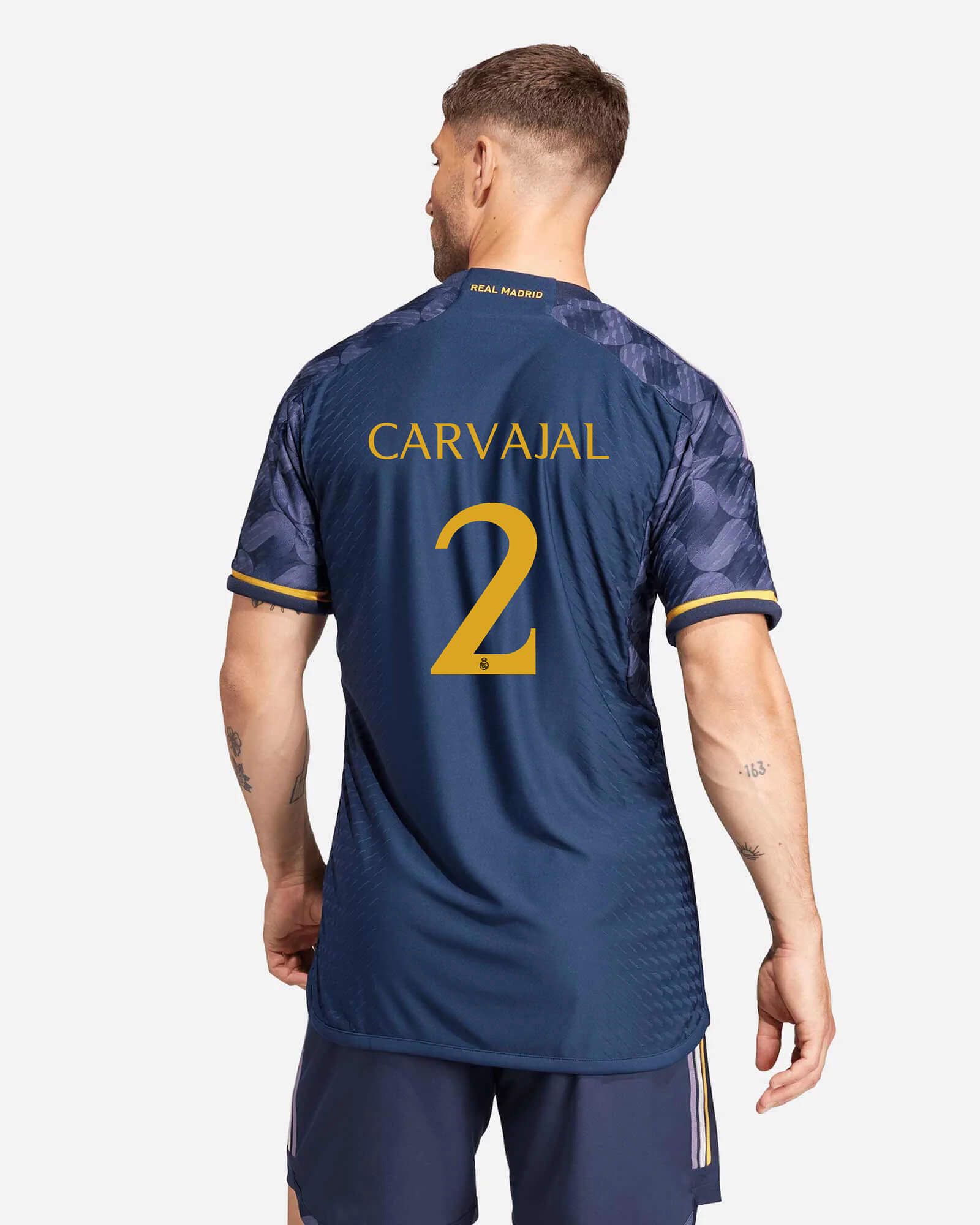 Camiseta 2ª Real Madrid 2023/2024 Authentic Carvajal - Fútbol Factory