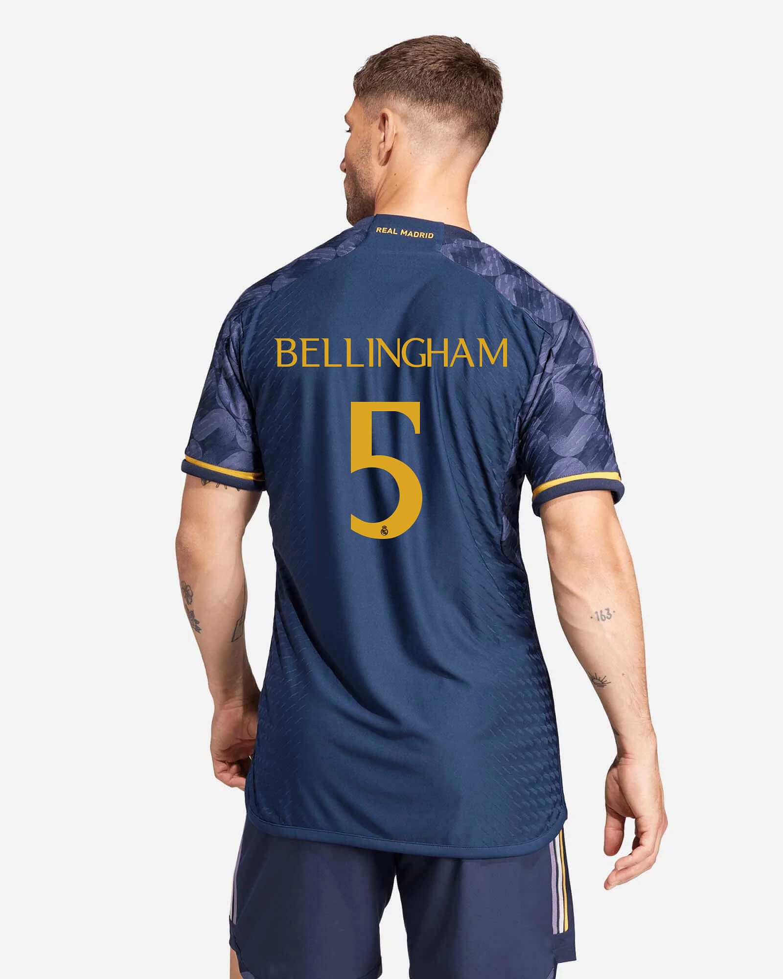 Camiseta 2ª Real Madrid 2023/2024 Authentic Bellingham - Fútbol Factory