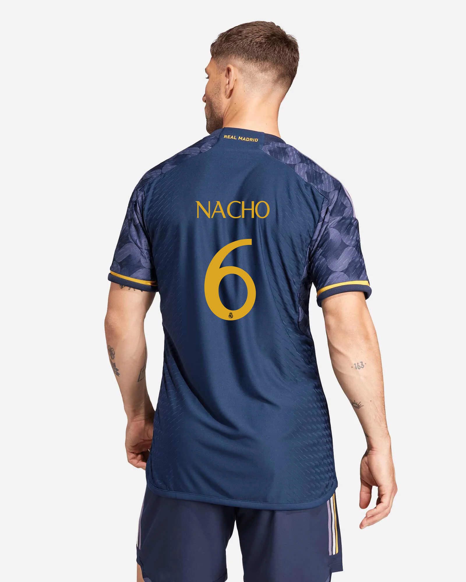 Camiseta 2ª Real Madrid 2023/2024 Authentic Nacho - Fútbol Factory