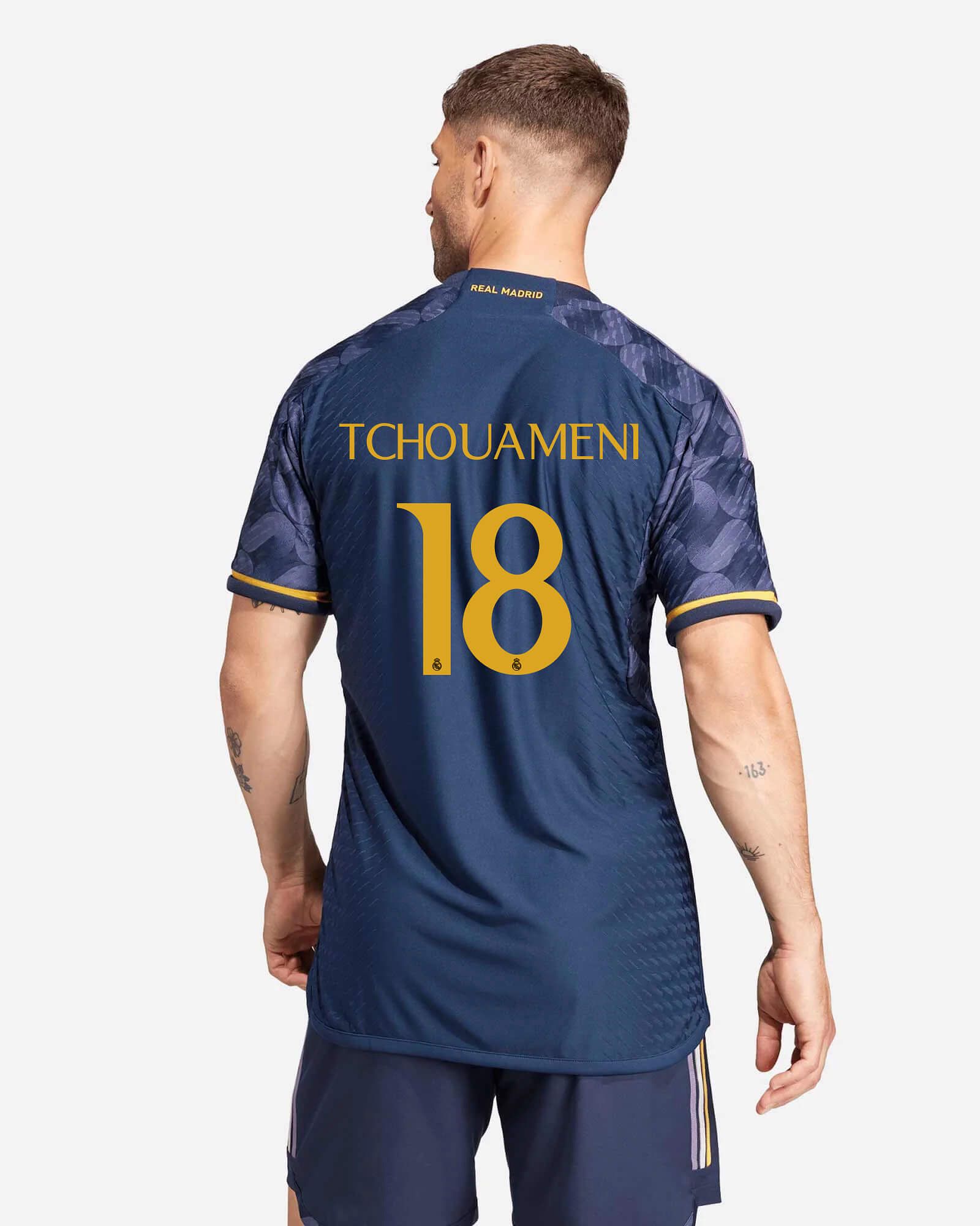 Camiseta 2ª Real Madrid 2023/2024 Authentic Tchouameni - Fútbol Factory