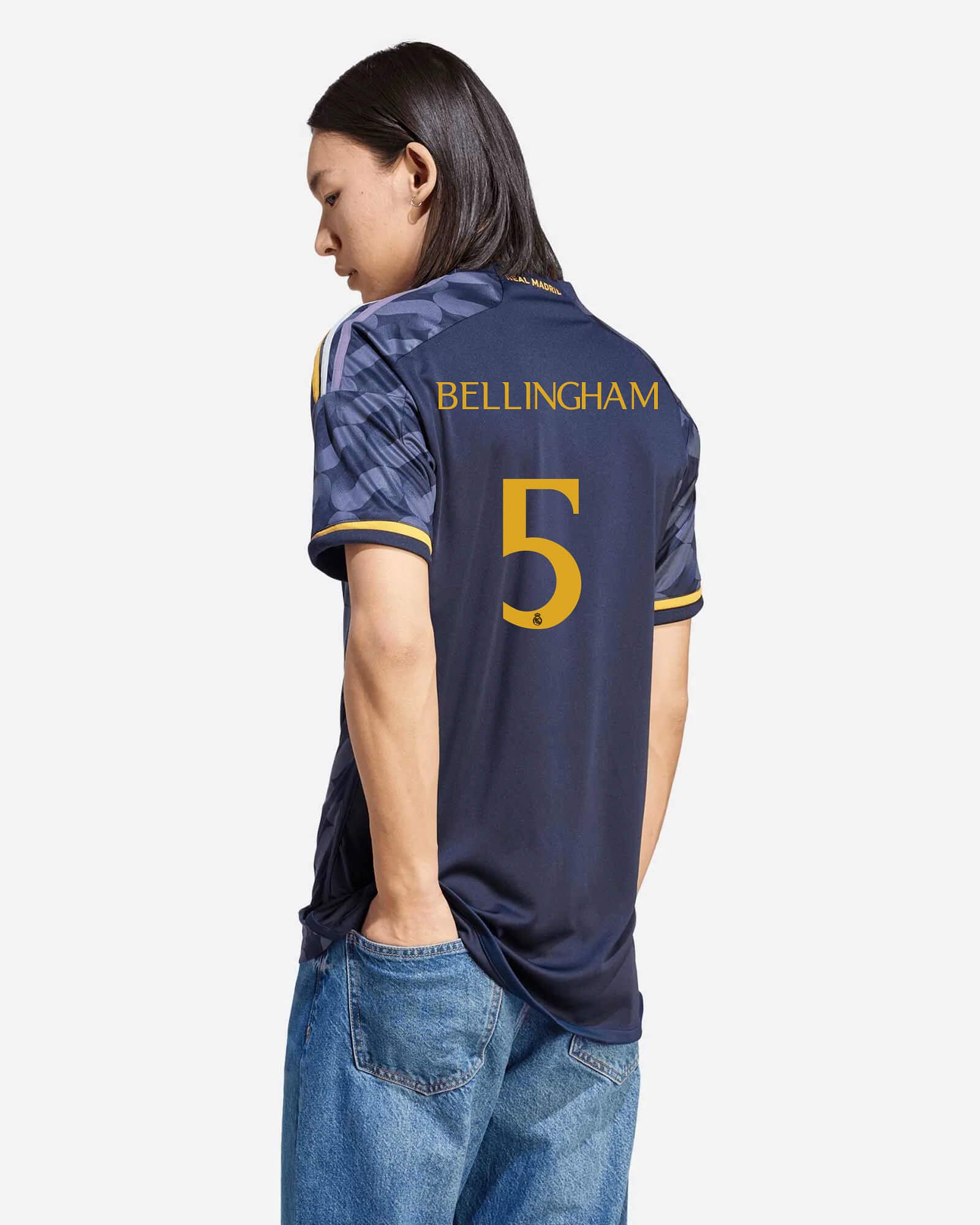 Camiseta 2ª Real Madrid 2023/2024 Bellingham - Fútbol Factory