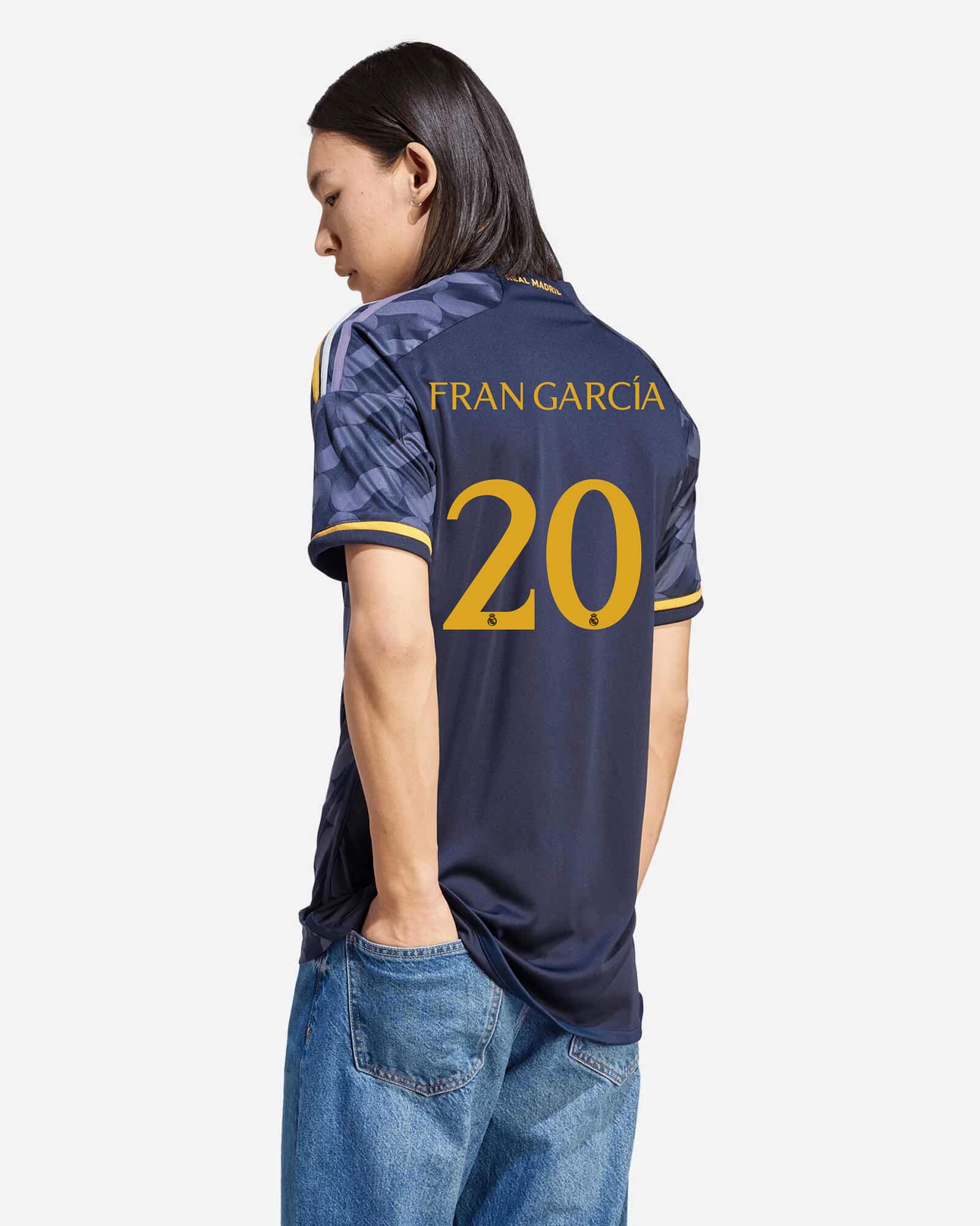 Camiseta 2ª Real Madrid 2023/2024 Fran García - Fútbol Factory