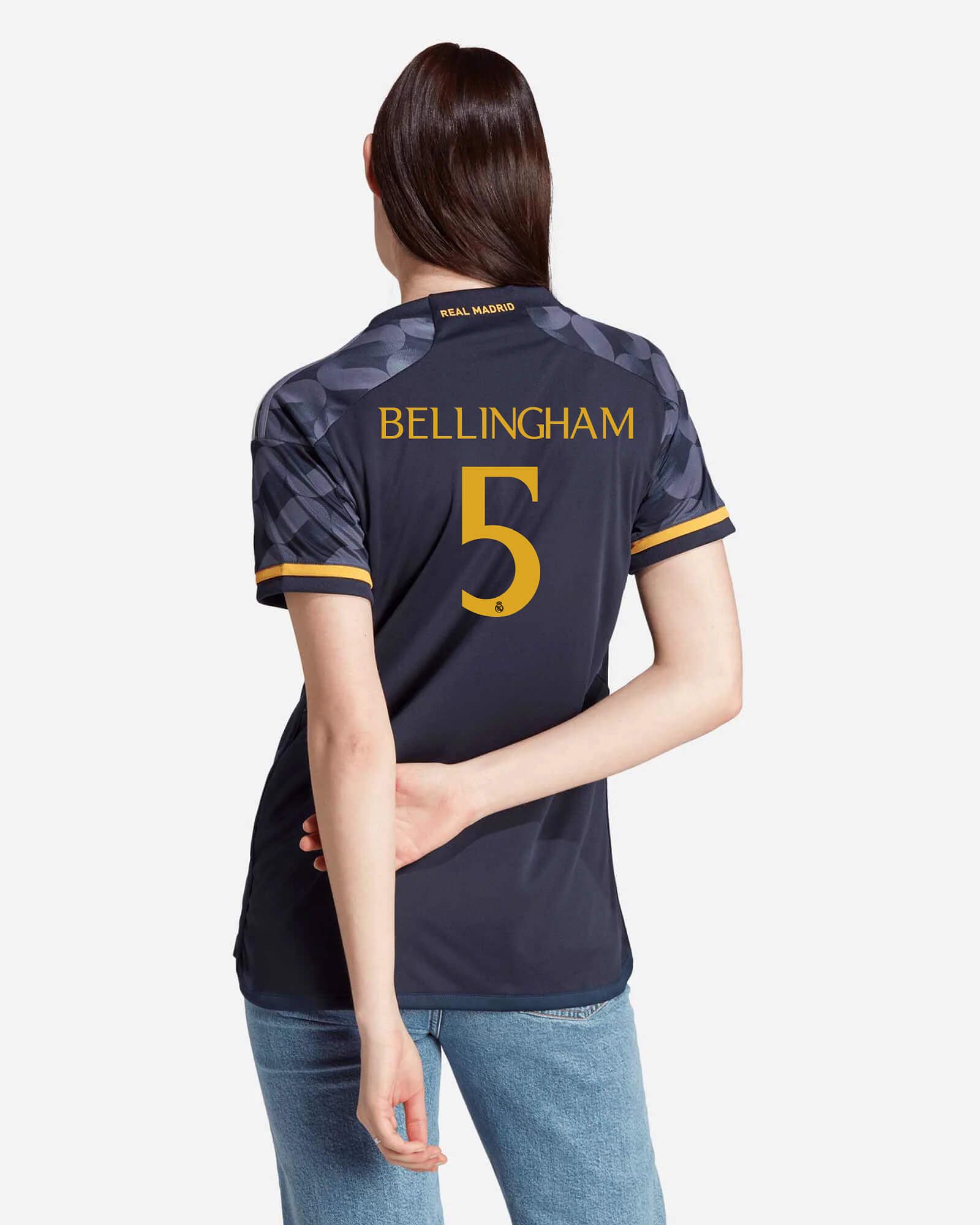 Camiseta 2ª Real Madrid 2023/2024 Bellingham - Fútbol Factory