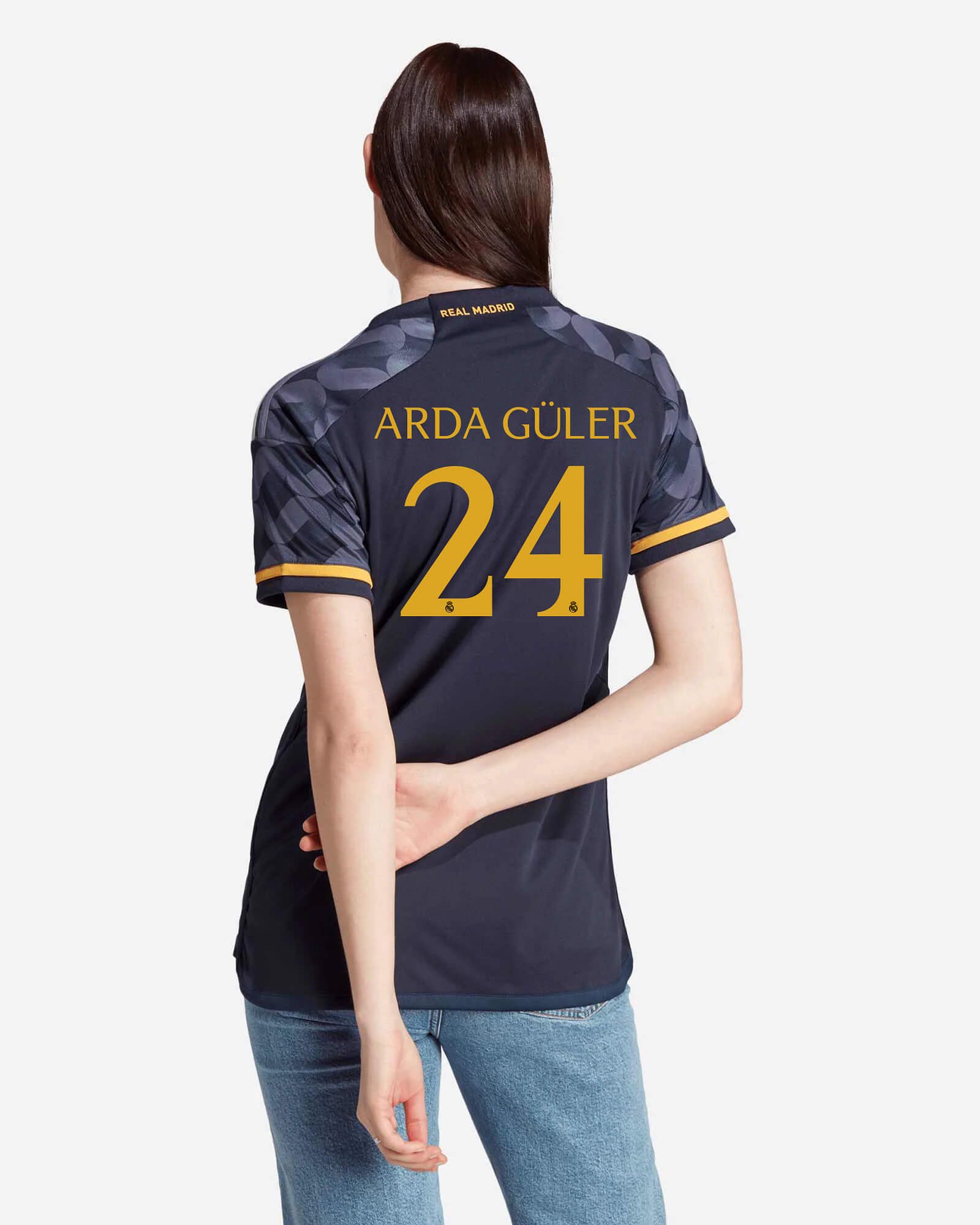 Camiseta 2ª Real Madrid 2023/2024 Arda Güler - Fútbol Factory