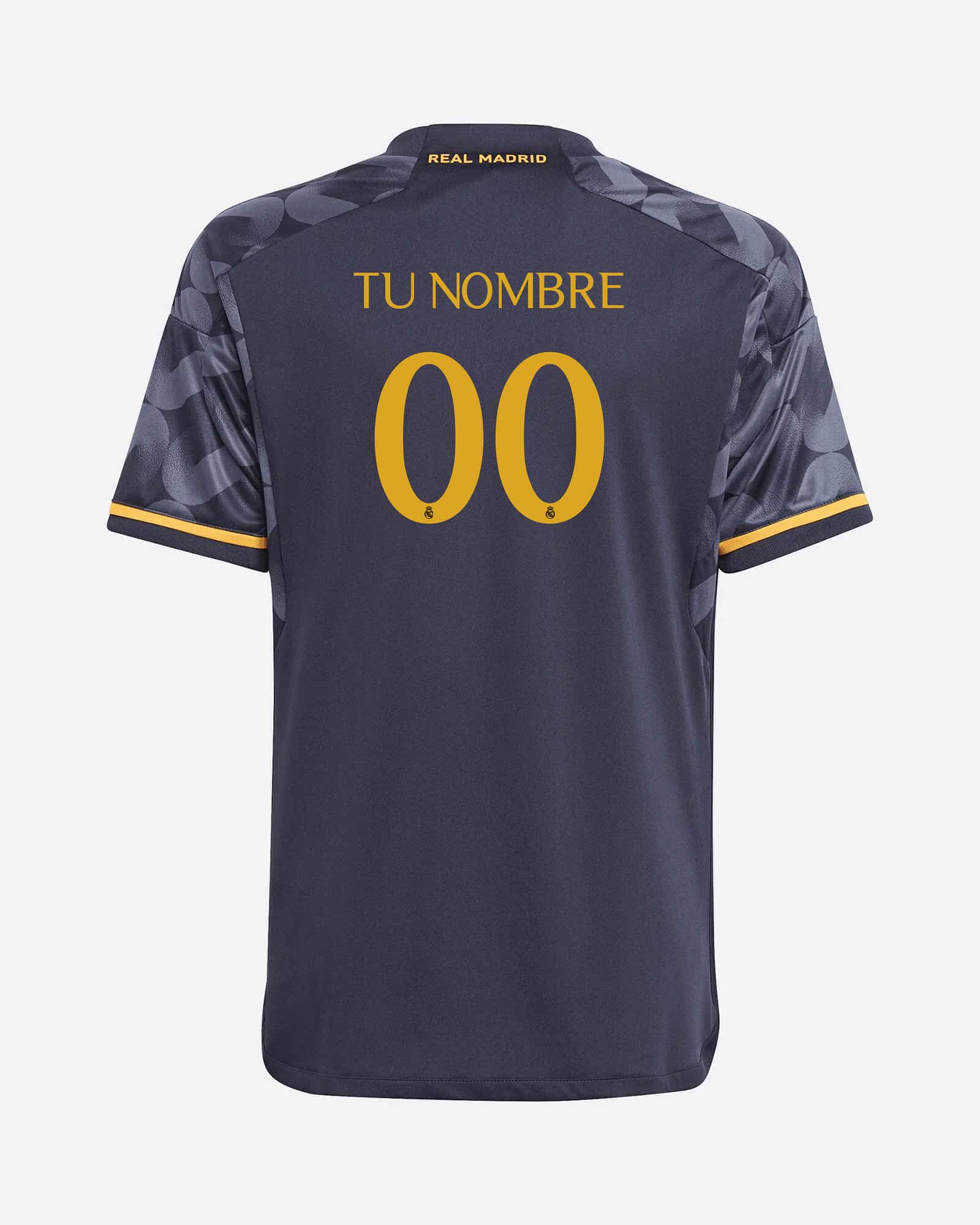 Camiseta 2ª Real Madrid 2023/2024 Personalizado - Fútbol Factory