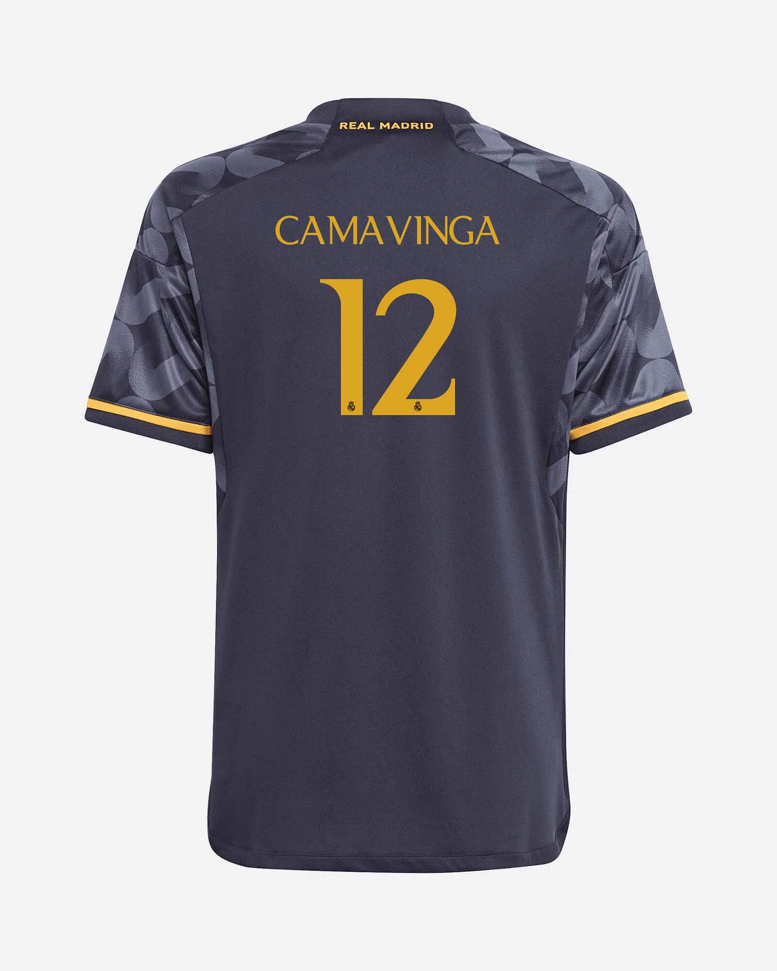 Camiseta 2ª Real Madrid 2023/2024 Camavinga - Fútbol Factory