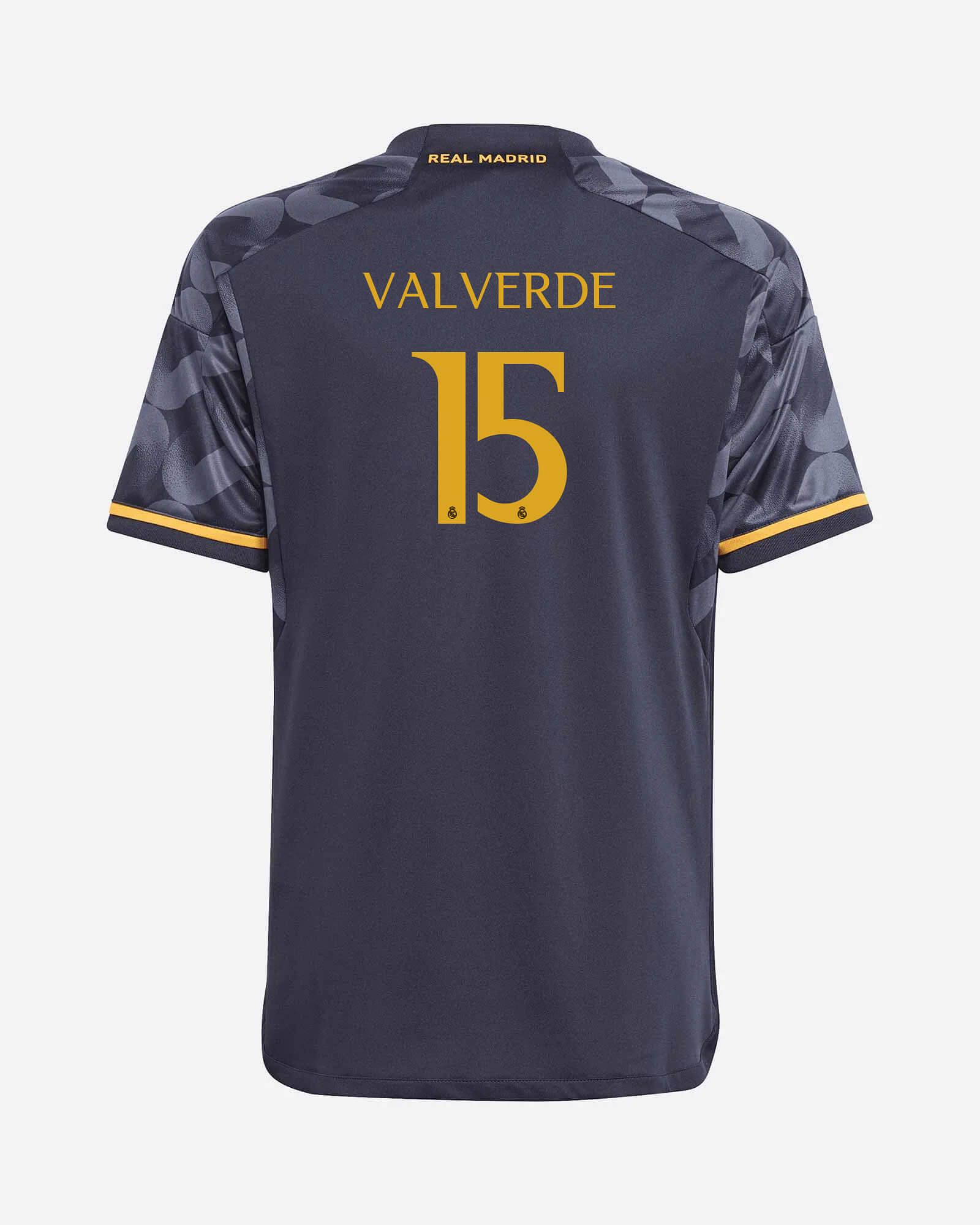 Camiseta 2ª Real Madrid 2023/2024 Valverde - Fútbol Factory