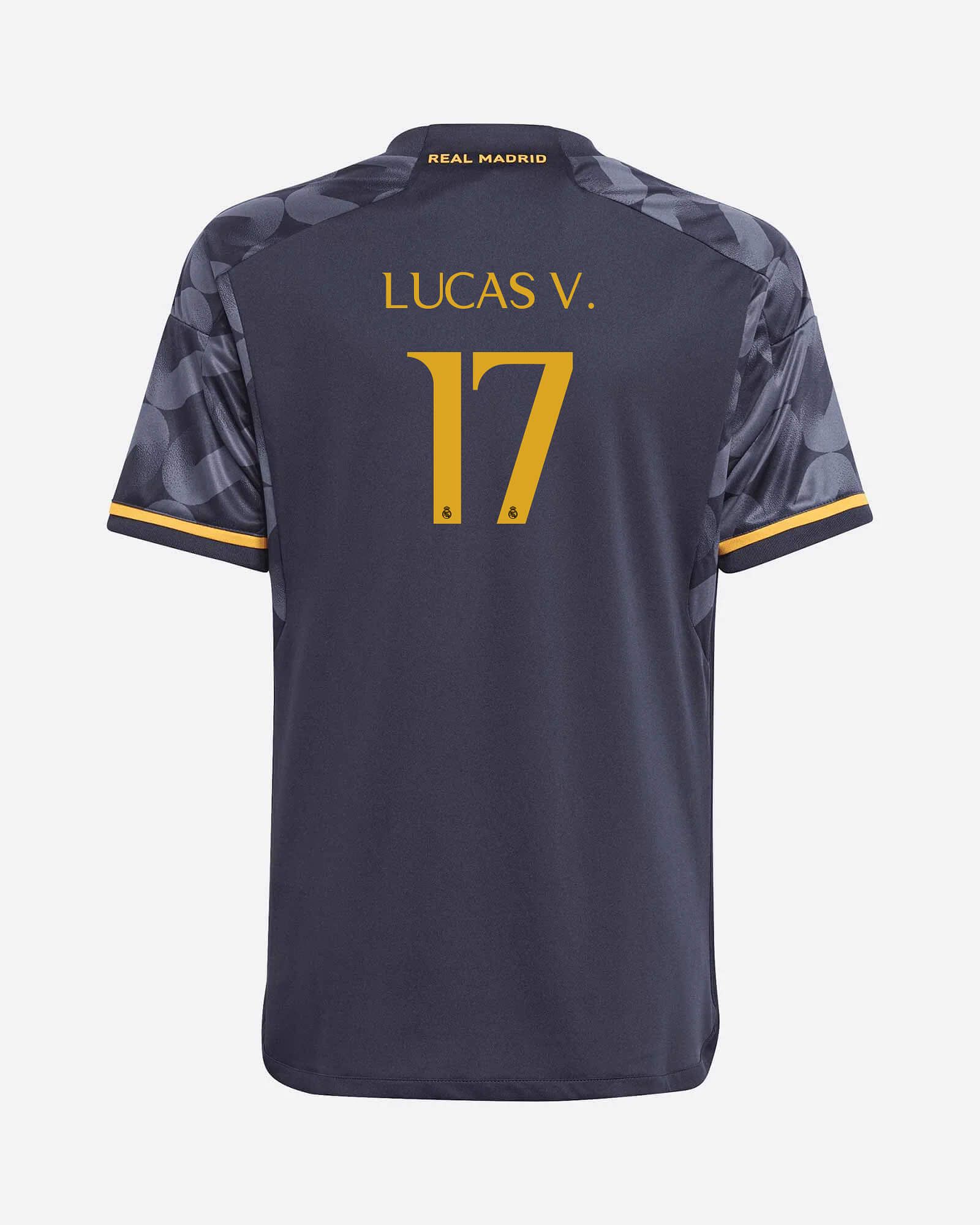 Camiseta 2ª Real Madrid 2023/2024 Lucas V. - Fútbol Factory