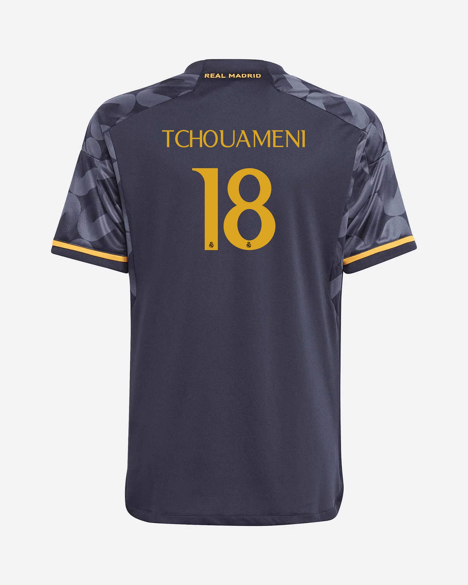 Camiseta 2ª Real Madrid 2023/2024 Tchouameni - Fútbol Factory