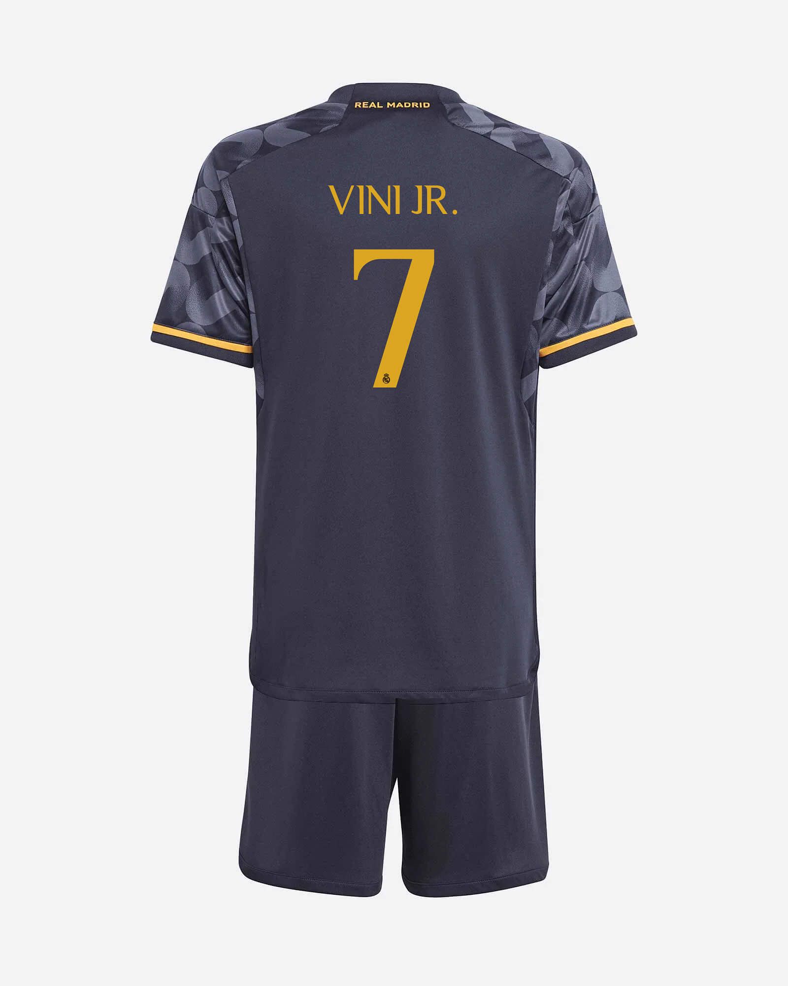 Conjunto 2ª Real Madrid 2023/2024 Vini Jr. - Fútbol Factory