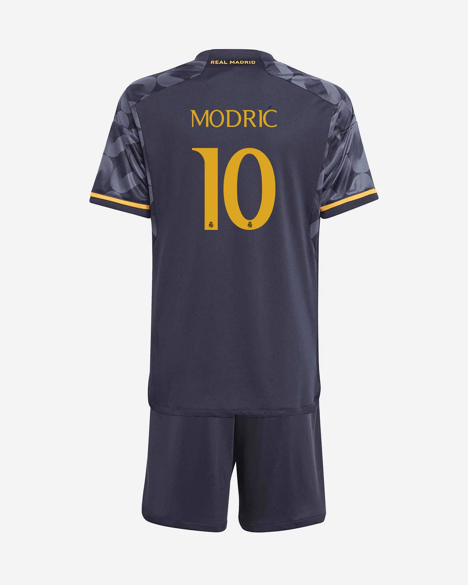 Conjunto 2ª Real Madrid 2023/2024 Modric - Fútbol Factory