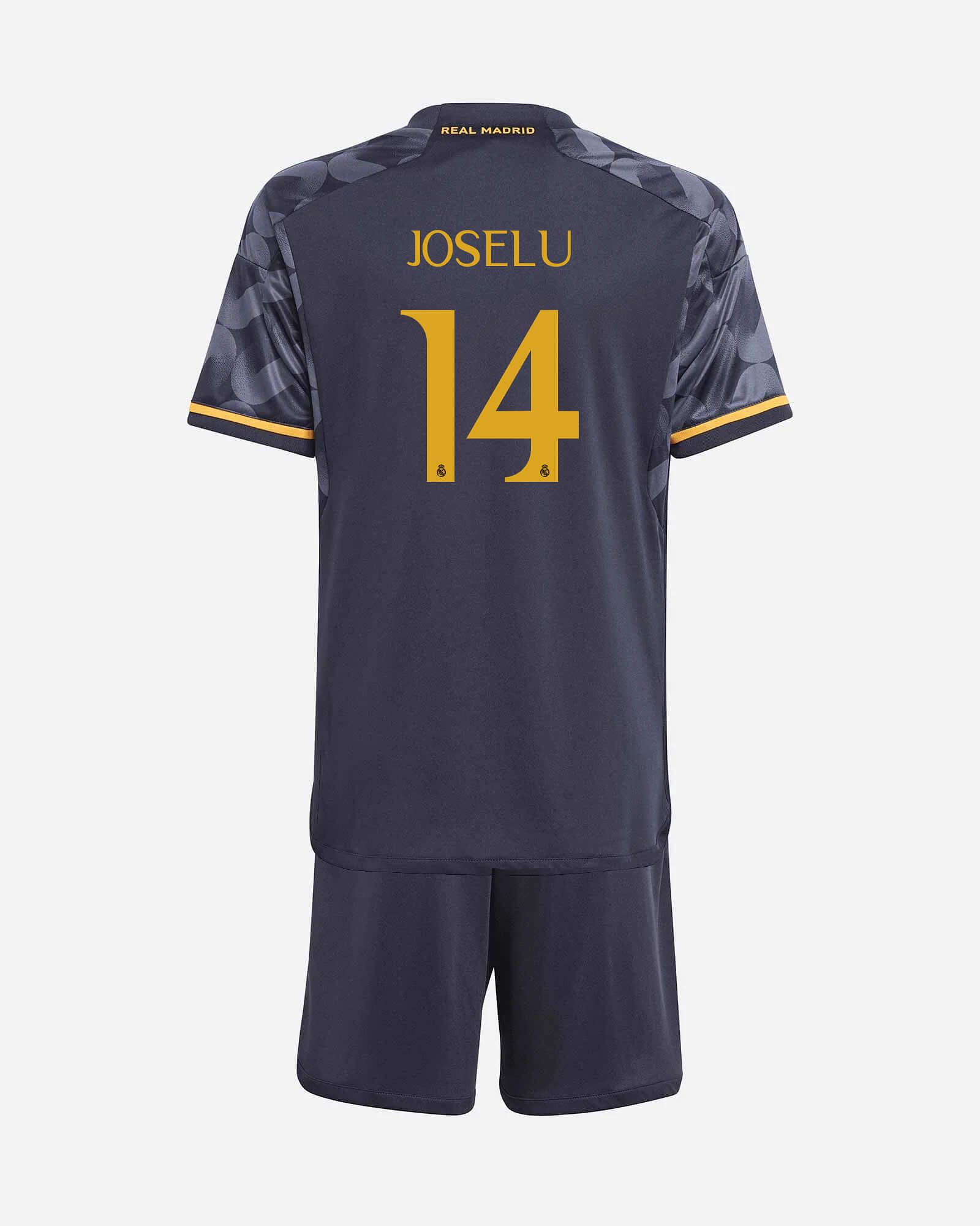 Conjunto 2ª Real Madrid 2023/2024 Joselu - Fútbol Factory