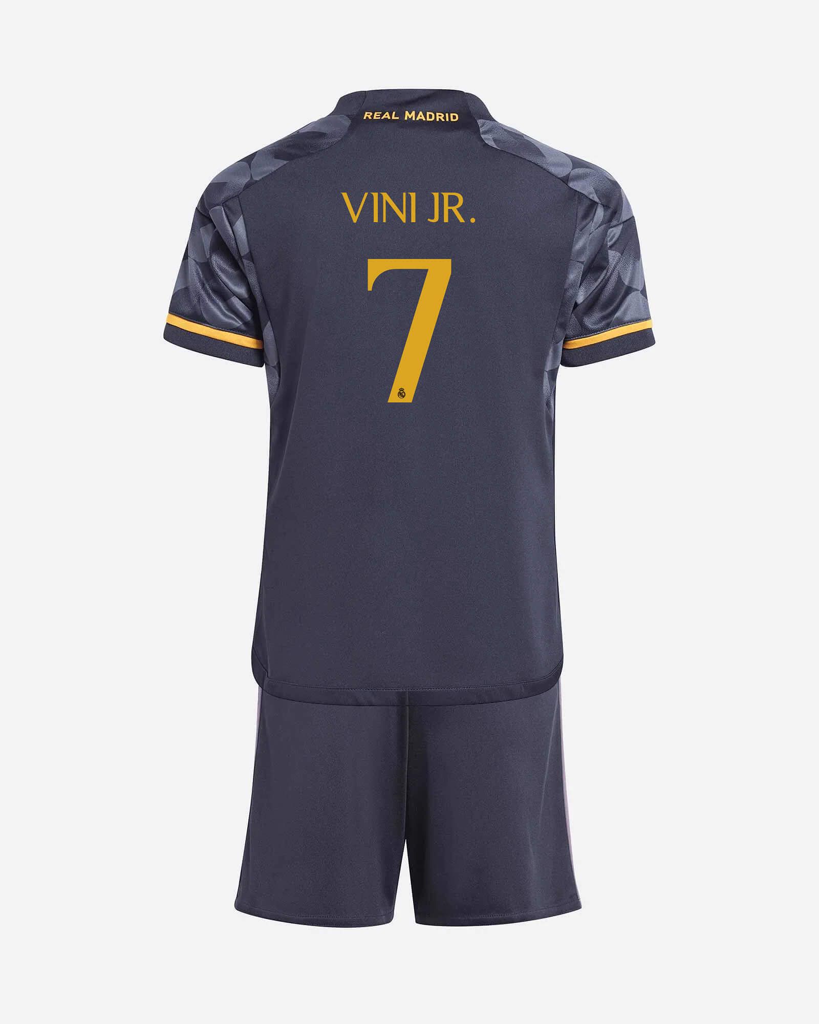 Conjunto 2ª Real Madrid 2023/2024 Vini Jr. - Fútbol Factory